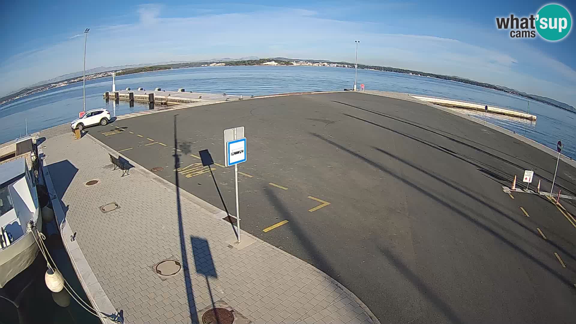 Tkon Live cam – traghetto – Dalmazia – Croazia