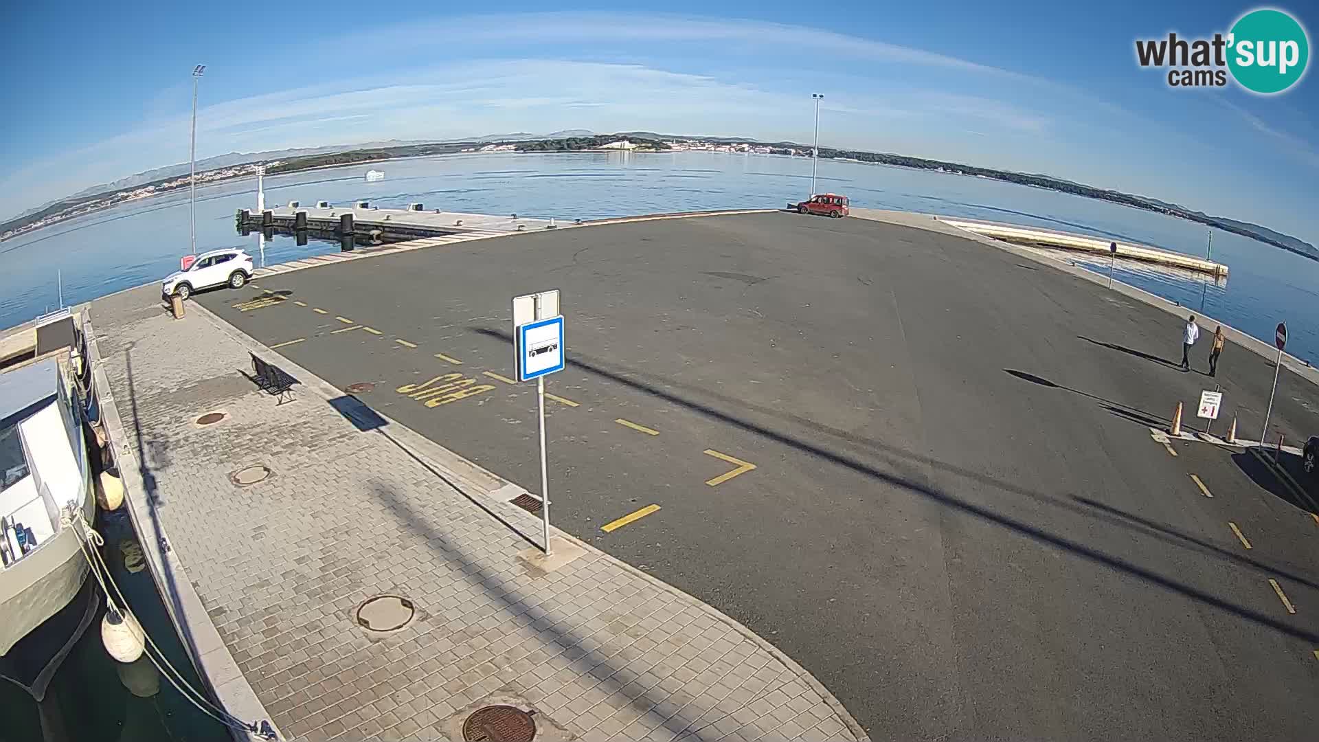 Tkon Live cam – traghetto – Dalmazia – Croazia