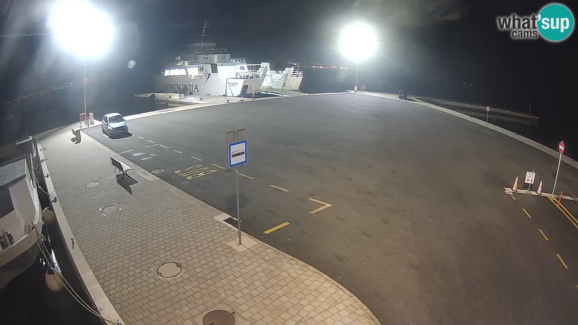 Tkon camera en vivo – Transportar – Dalmacia – Croacia