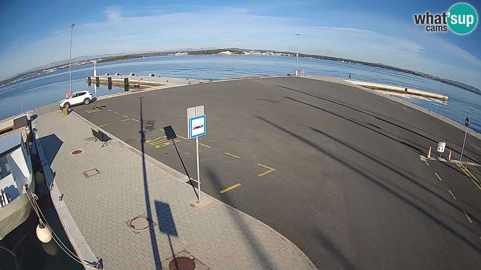 Tkon Live cam – ferry – Dalmatia – Croatia