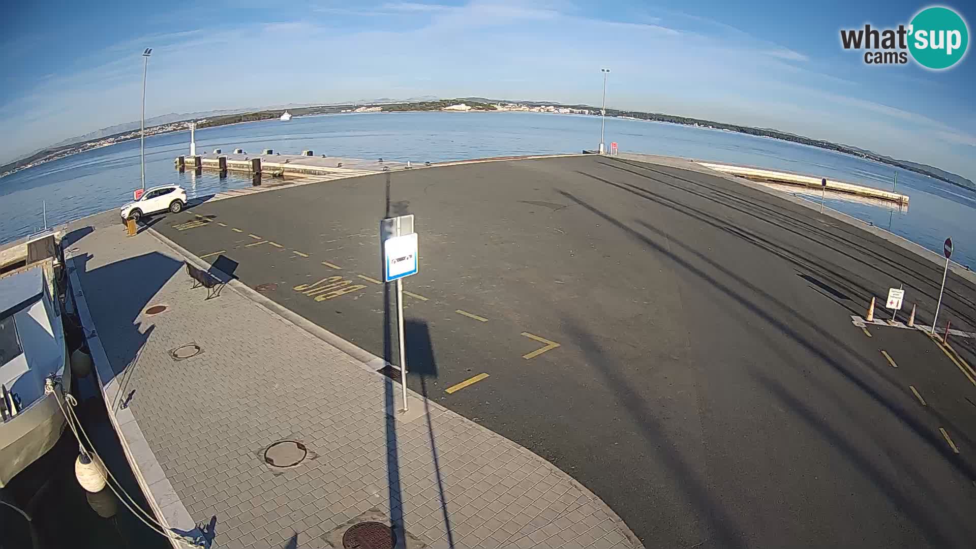 Tkon Live cam – ferry – Dalmatia – Croatia