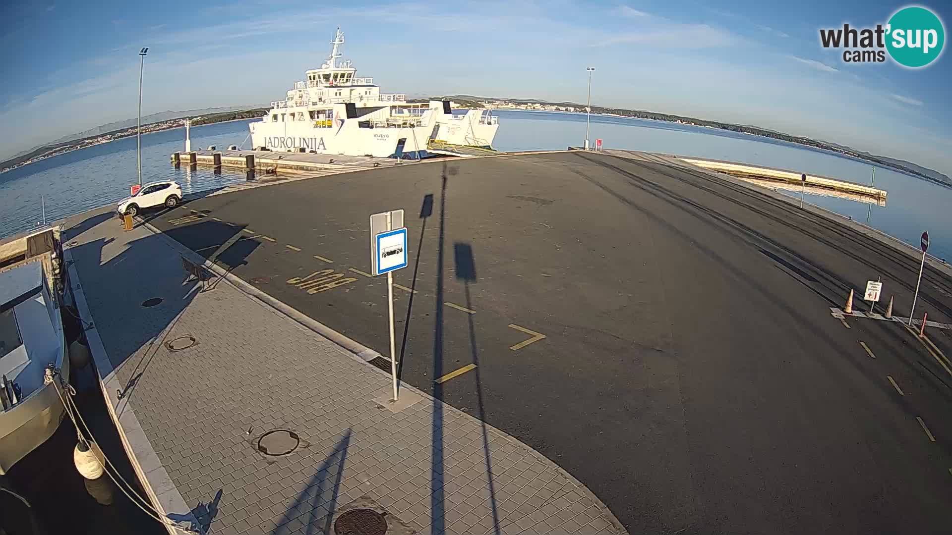 Tkon Live cam – ferry – Dalmatia – Croatia