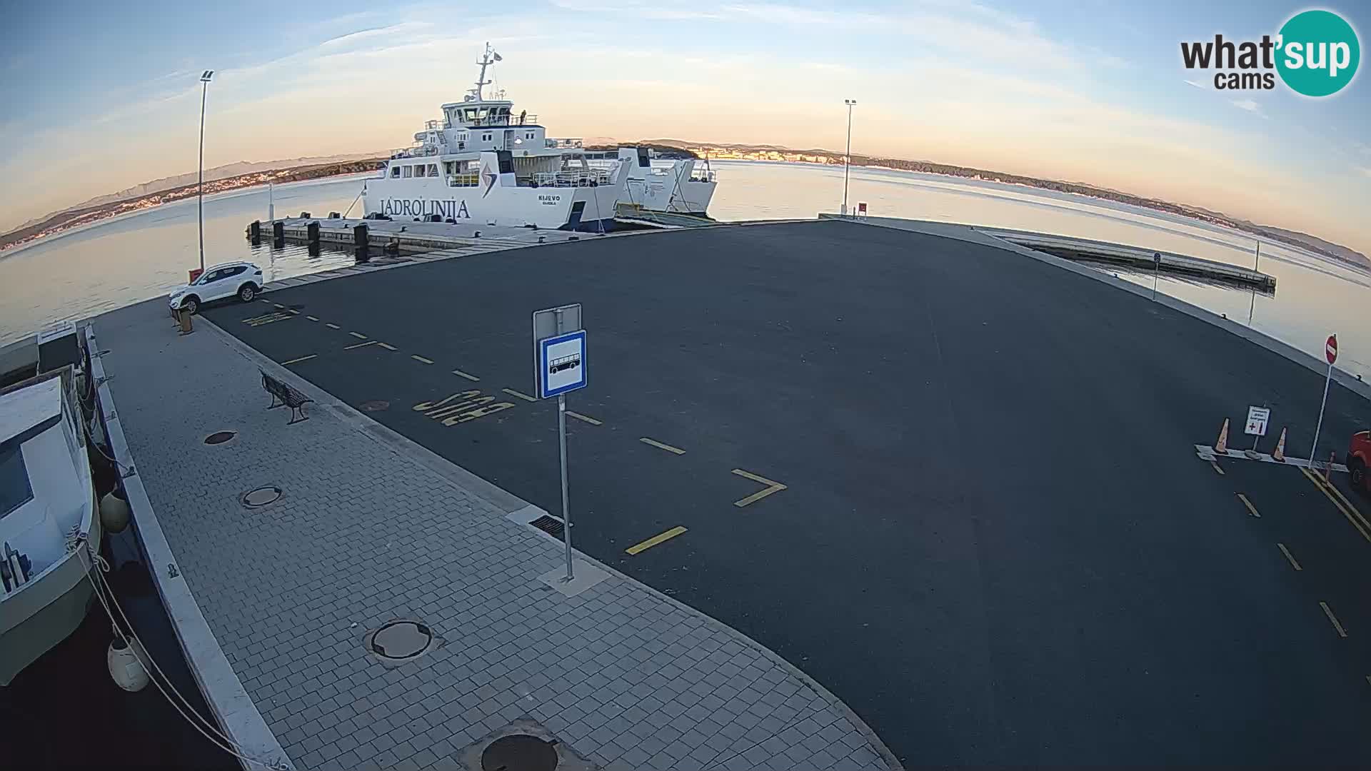 Tkon Live cam – traghetto – Dalmazia – Croazia