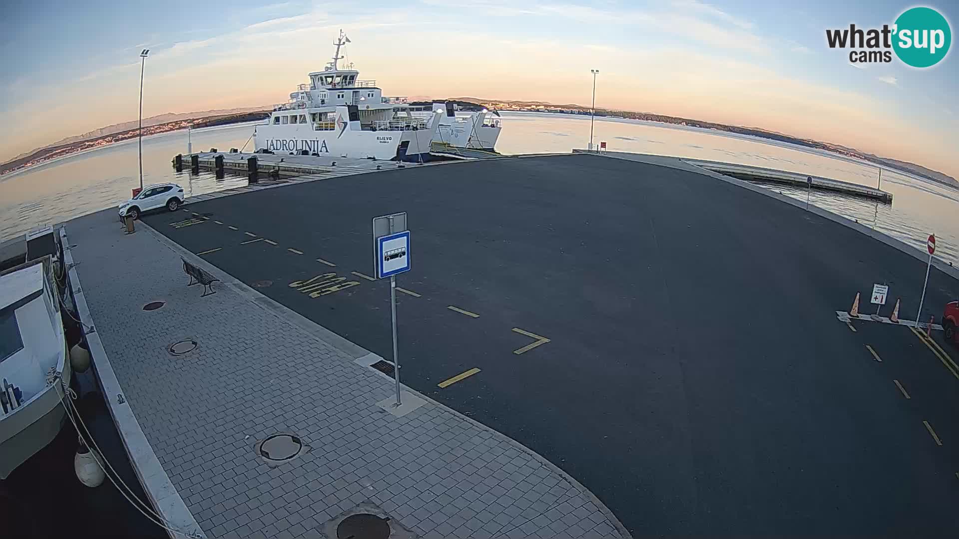 Tkon camera en vivo – Transportar – Dalmacia – Croacia