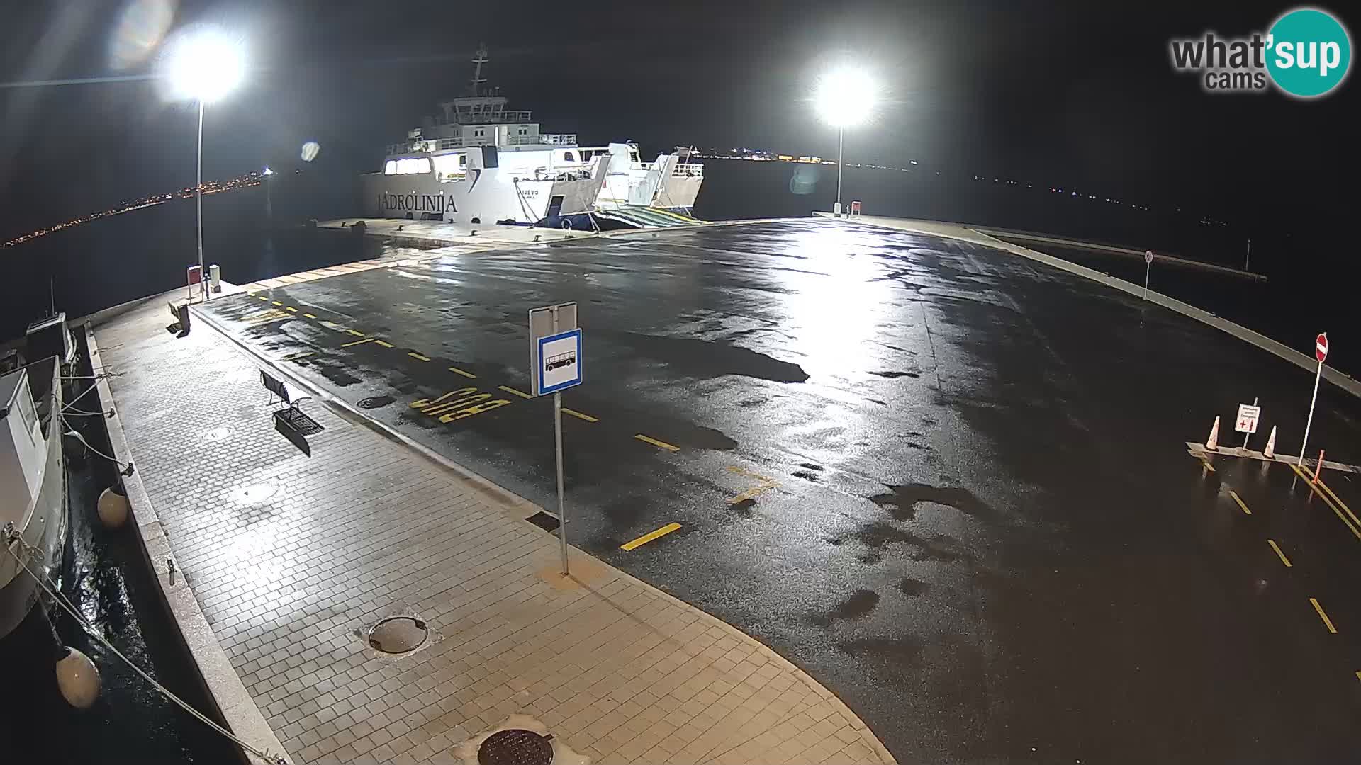 Tkon Live cam – traghetto – Dalmazia – Croazia