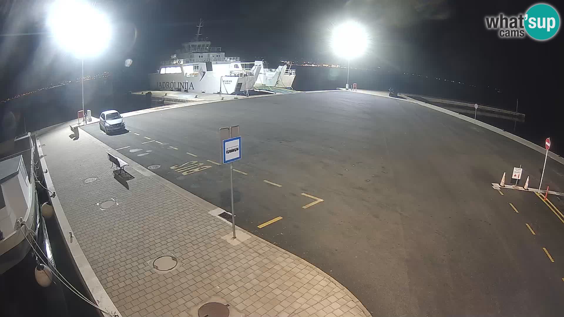 Tkon Live cam – ferry – Dalmatia – Croatia