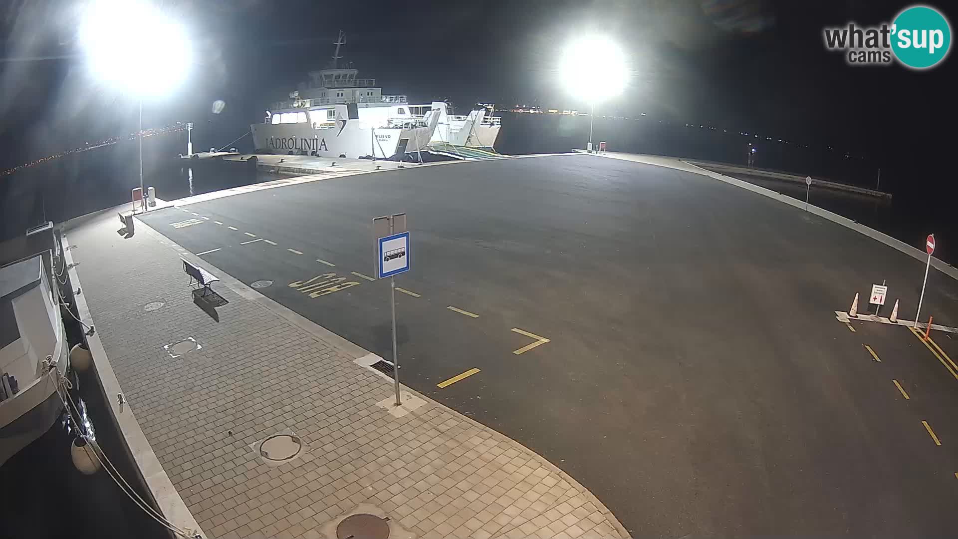 Tkon Live cam – ferry – Dalmatia – Croatia