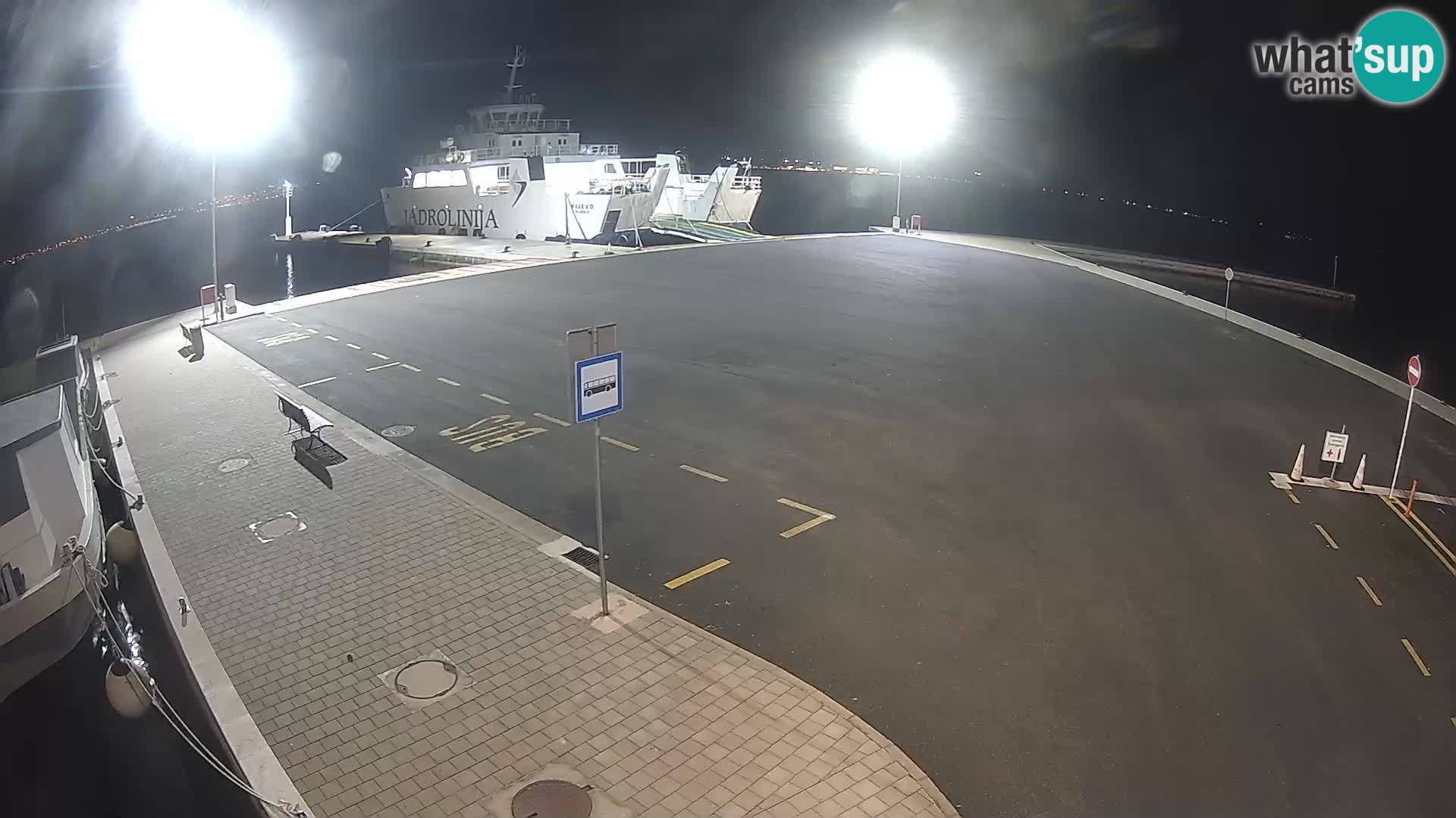 Tkon Live cam – ferry – Dalmatia – Croatia