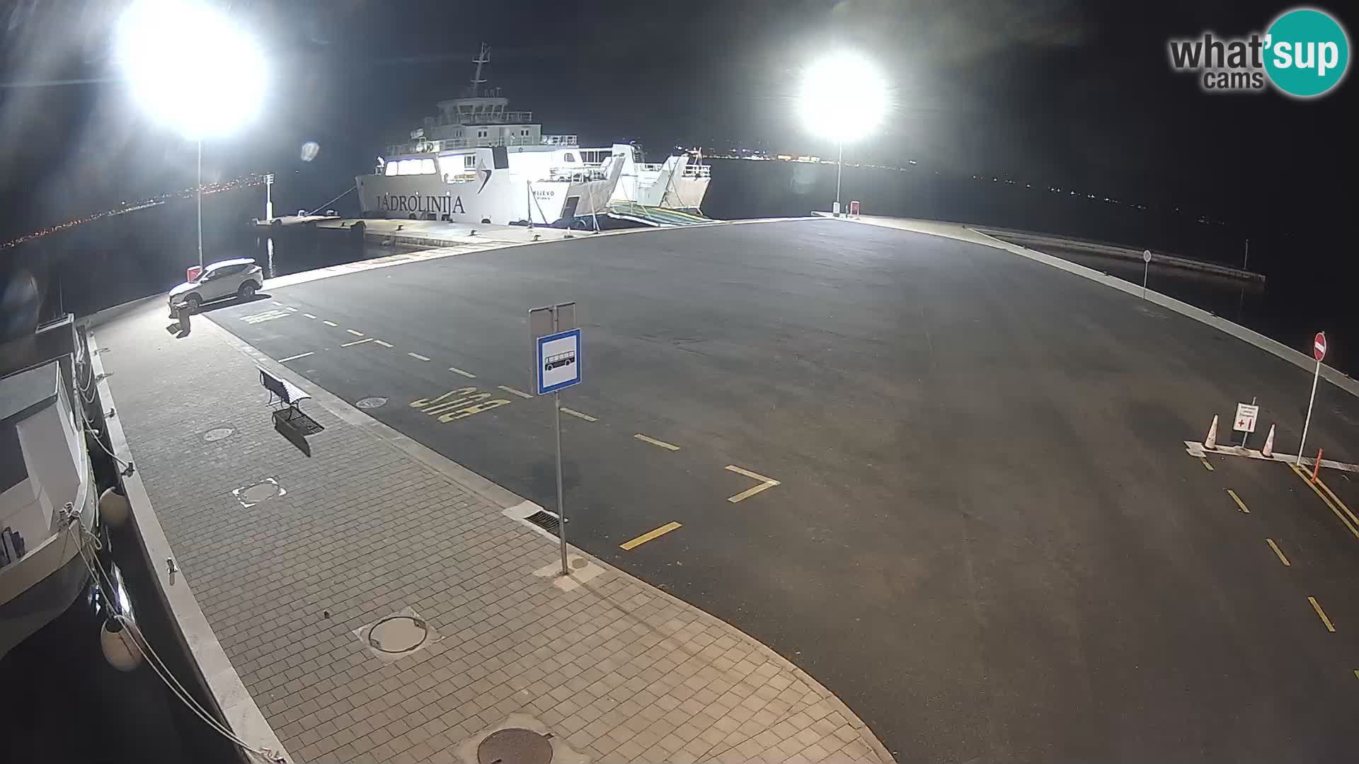 Tkon Live cam – ferry – Dalmatia – Croatia