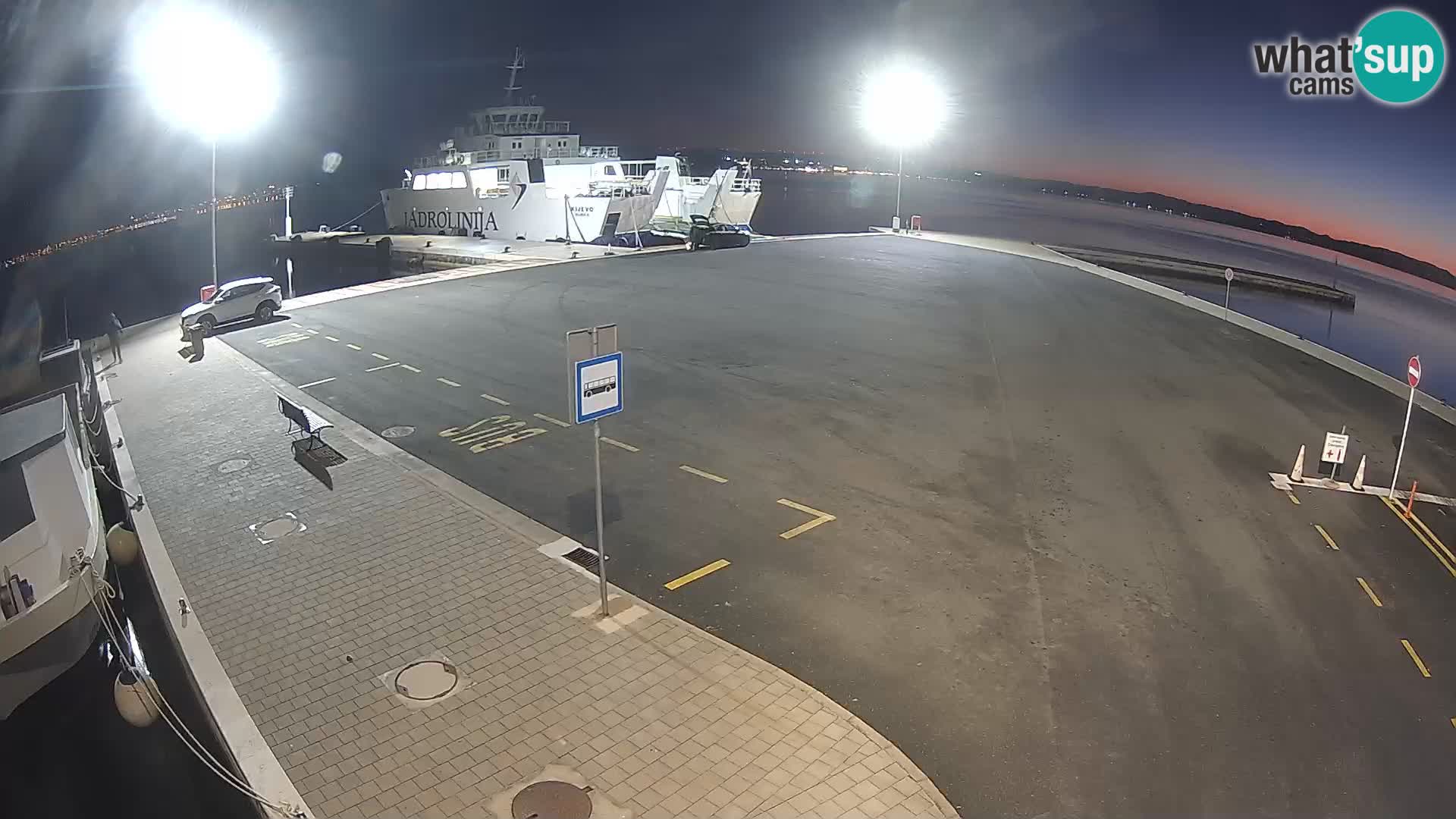 Tkon camera en vivo – Transportar – Dalmacia – Croacia