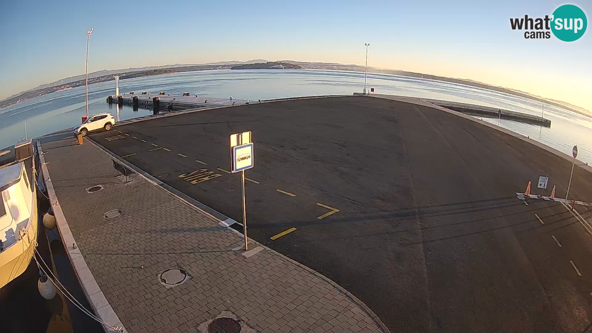 Tkon Live cam – ferry – Dalmatia – Croatia