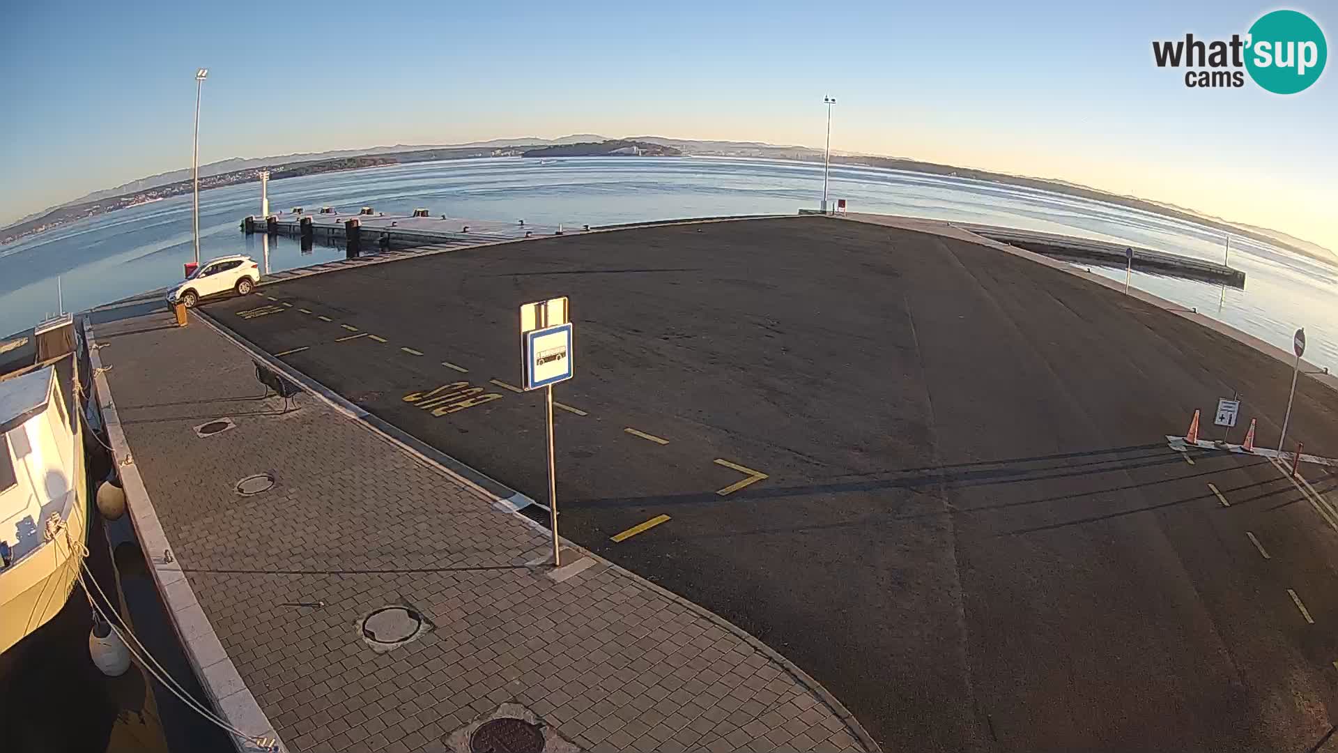 Tkon Live cam – ferry – Dalmatia – Croatia