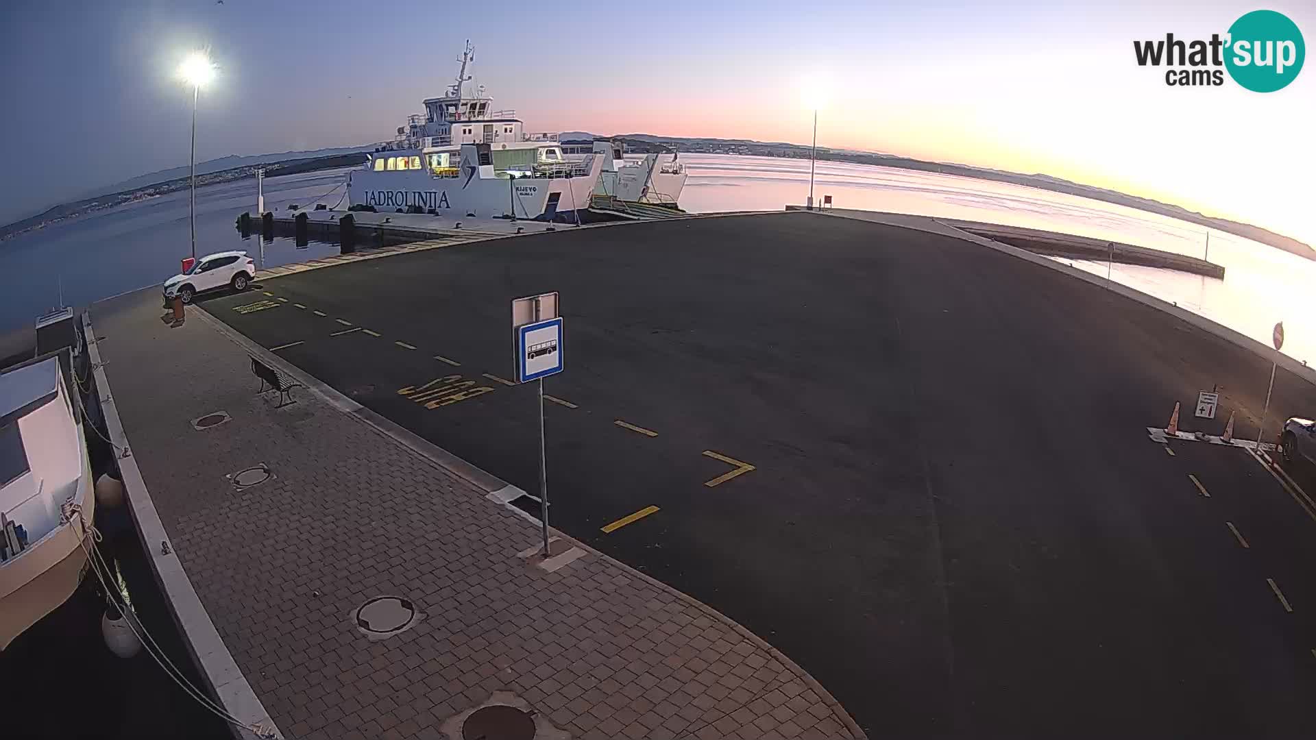 Tkon Live cam – traghetto – Dalmazia – Croazia