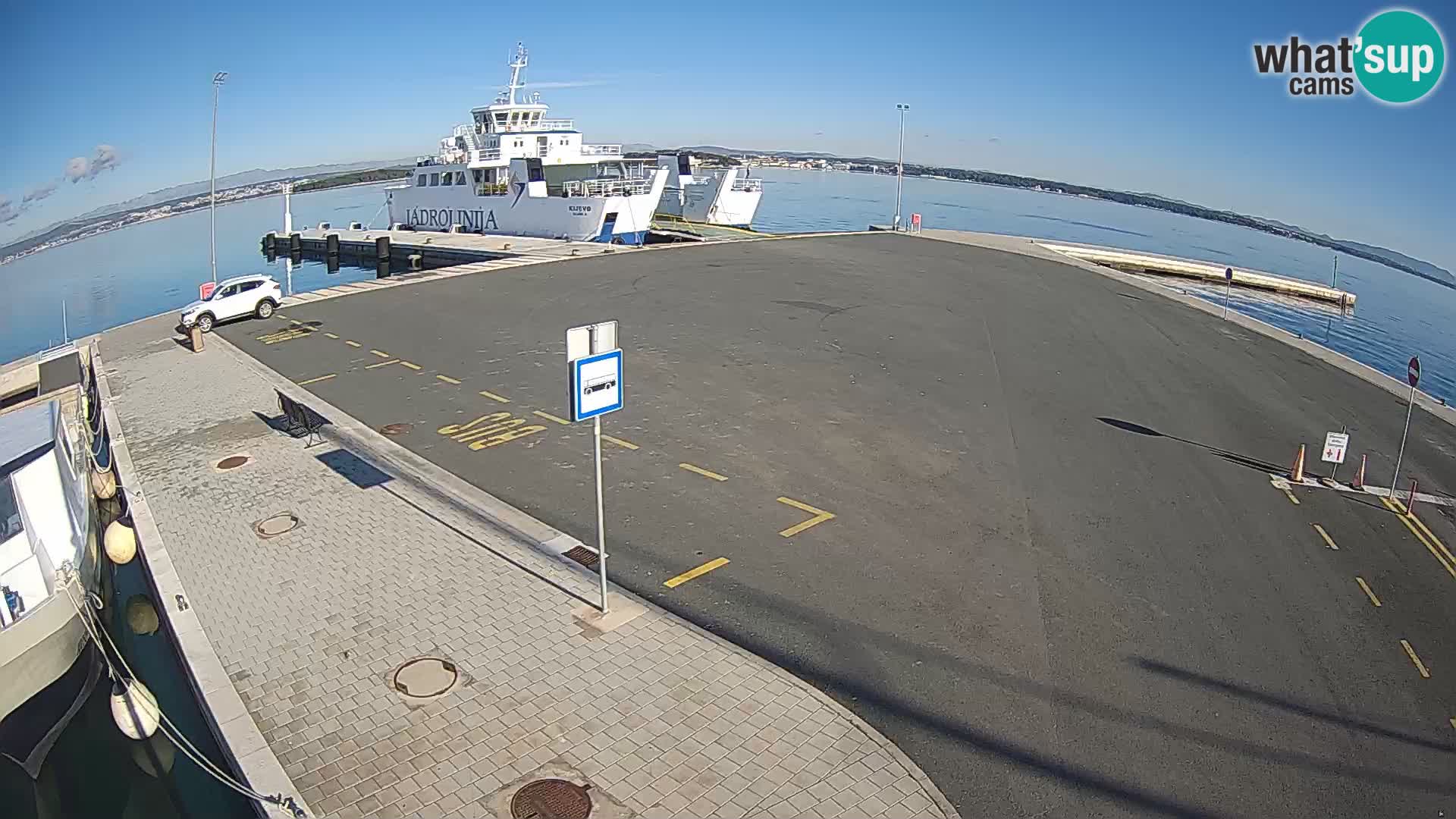 Tkon Live cam – traghetto – Dalmazia – Croazia