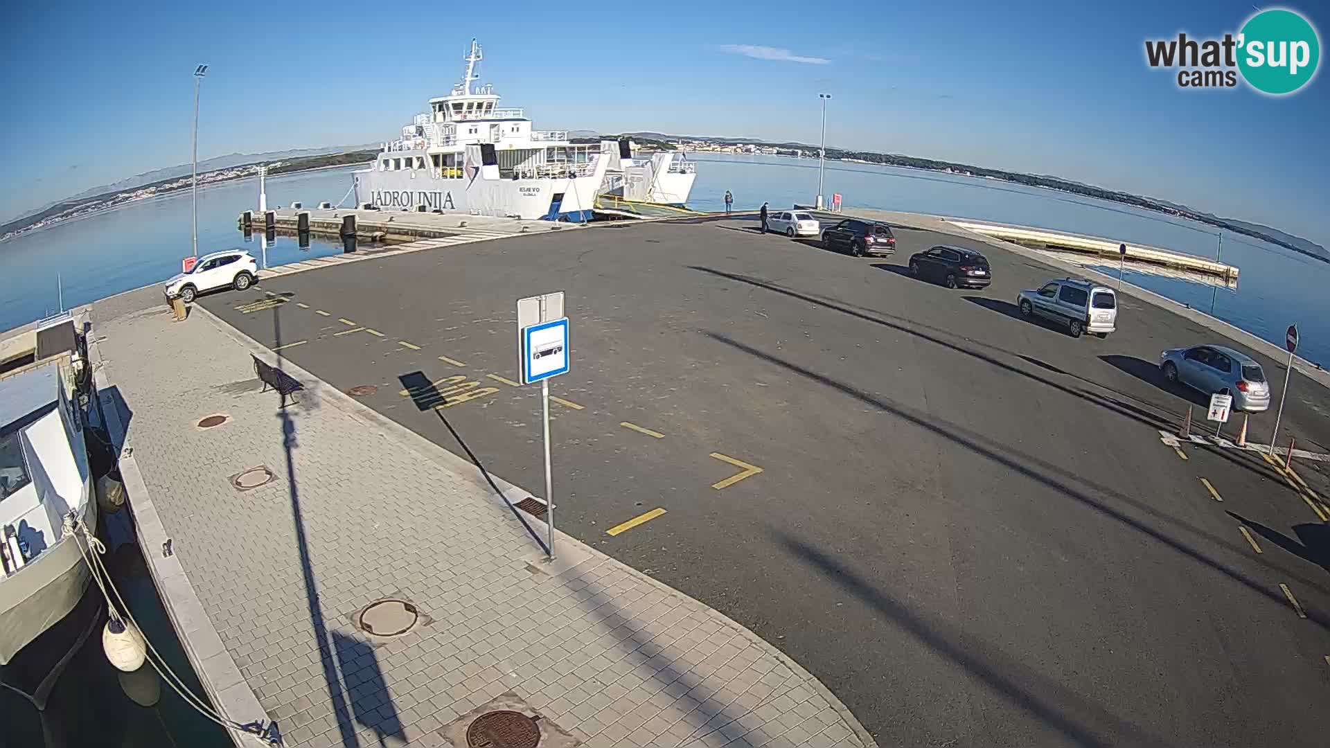 Tkon camera en vivo – Transportar – Dalmacia – Croacia