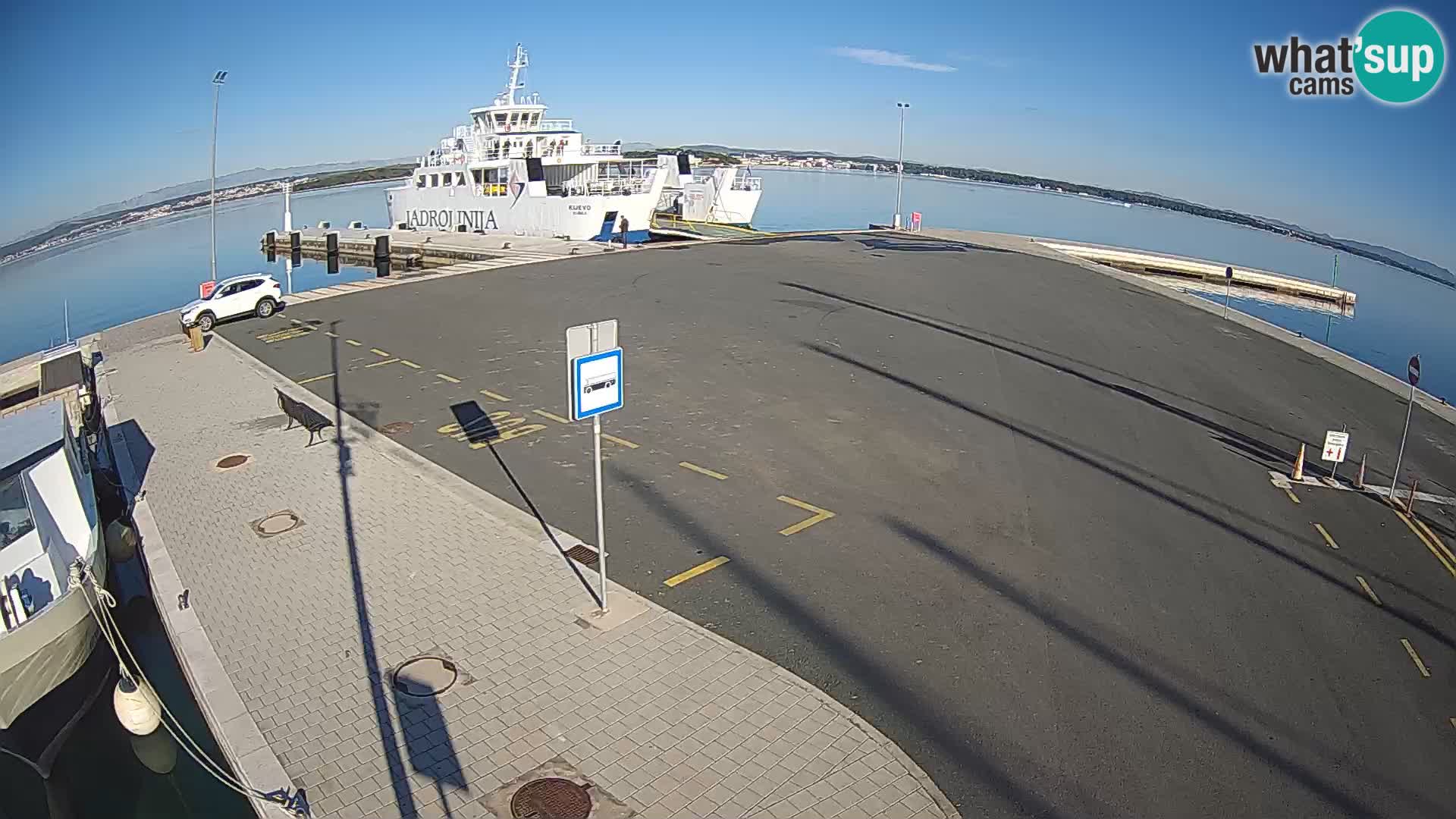 Tkon camera en vivo – Transportar – Dalmacia – Croacia