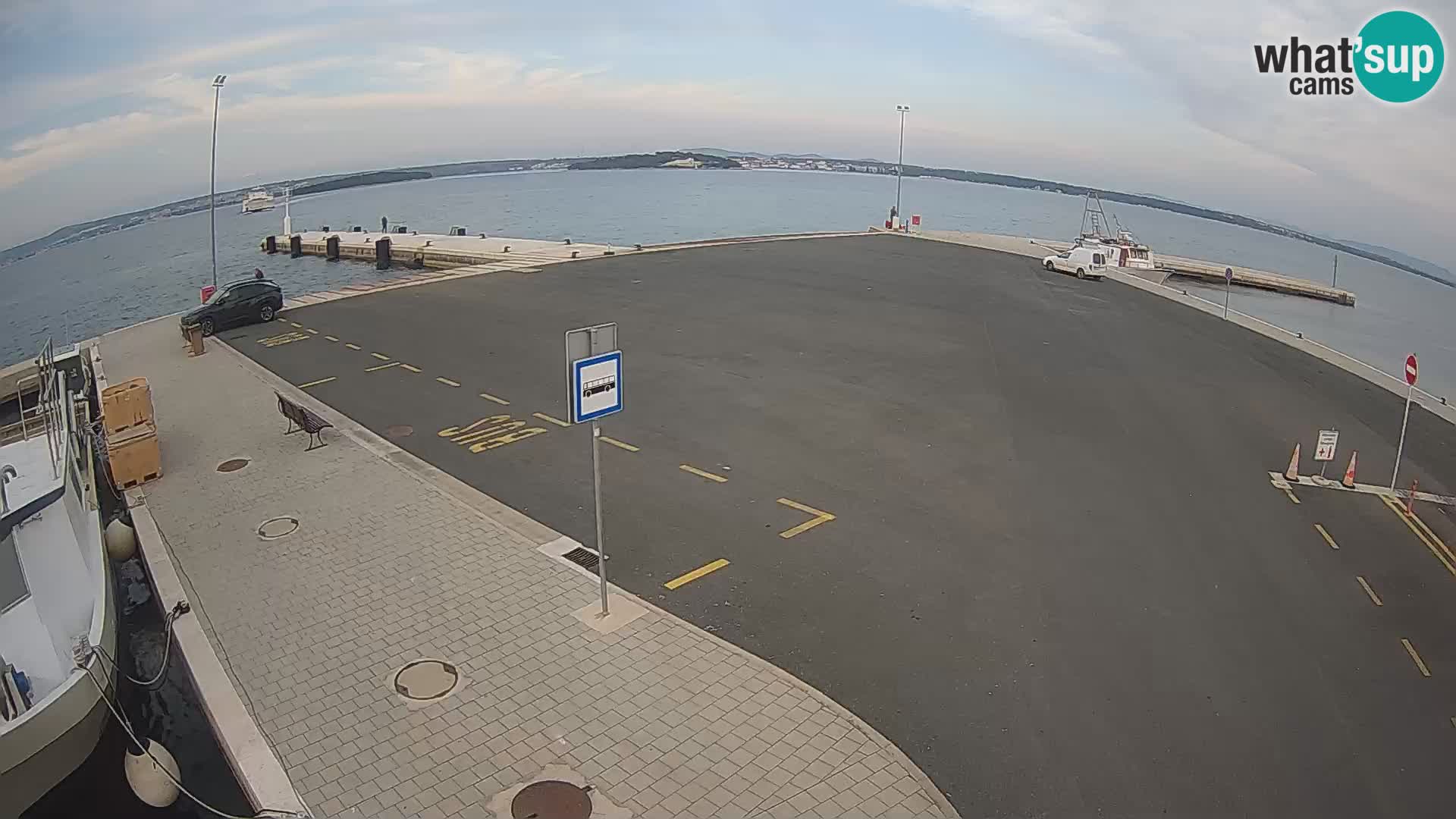 Tkon Live cam – traghetto – Dalmazia – Croazia