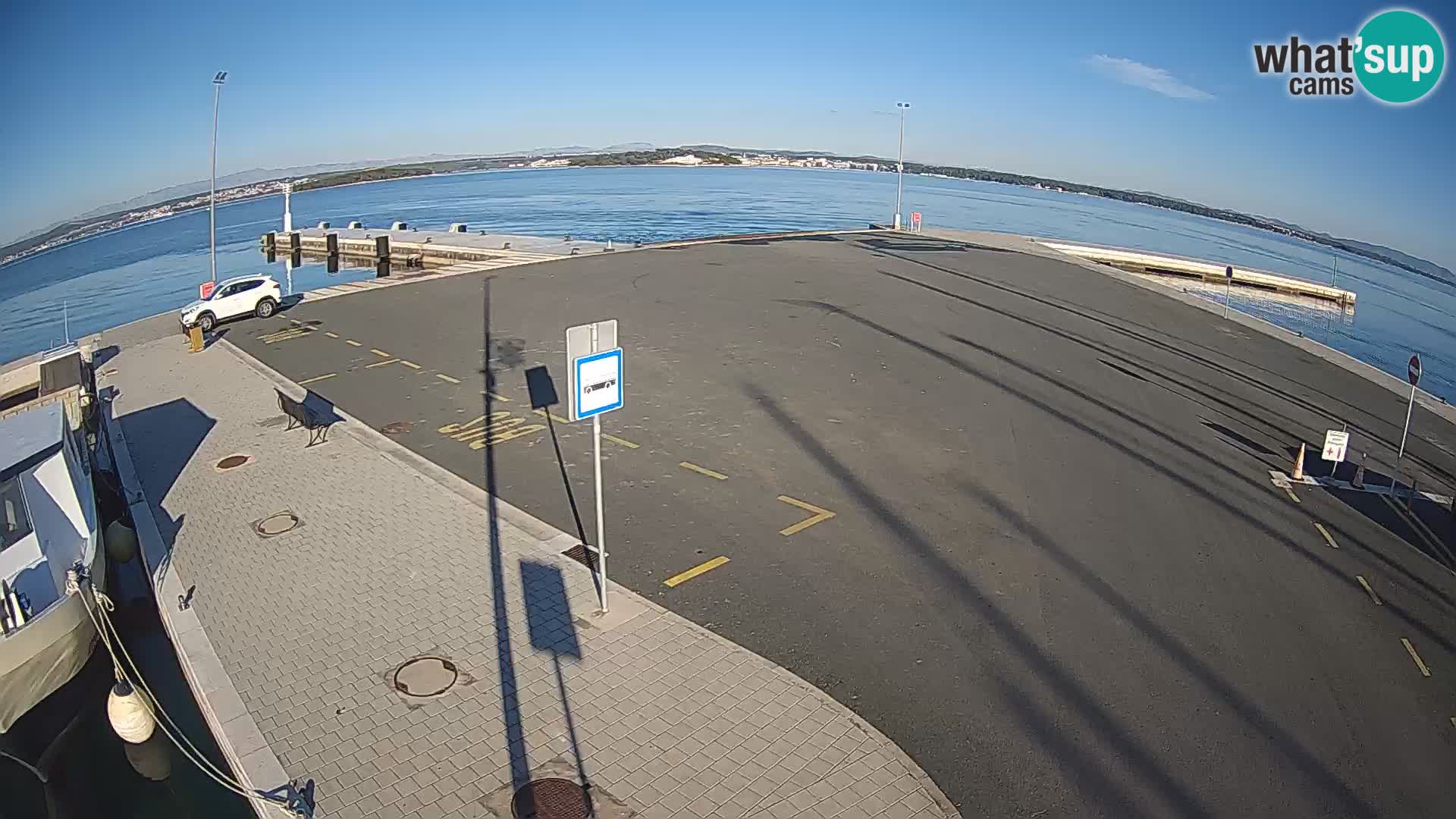 Tkon Live cam – ferry – Dalmatia – Croatia