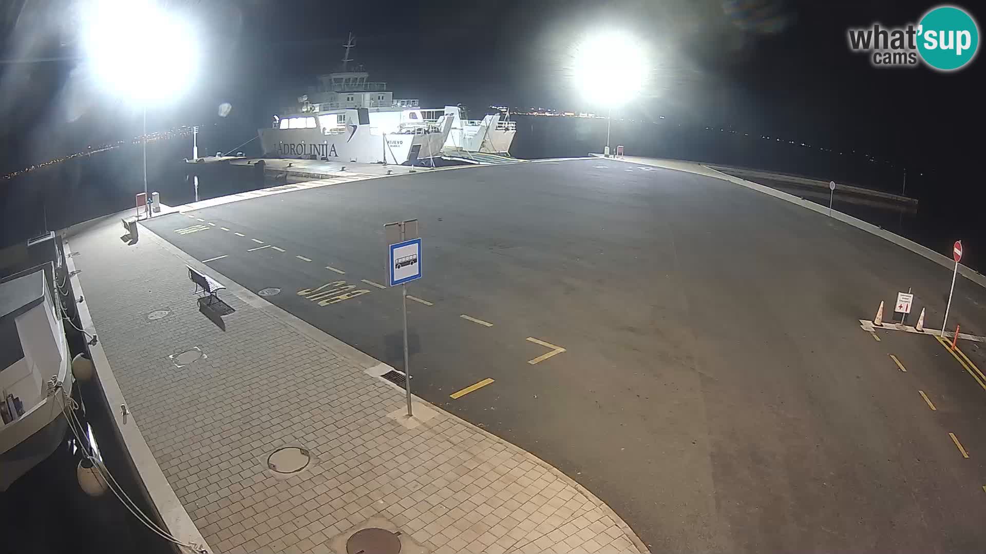 Tkon Live cam – ferry – Dalmatia – Croatia