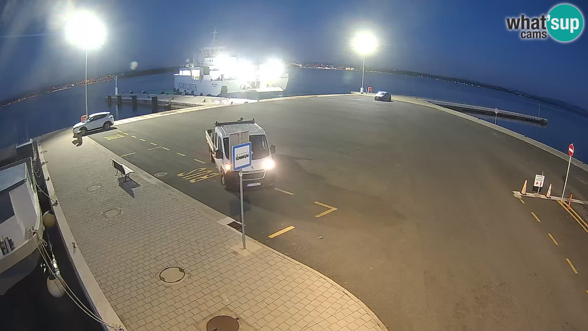 Tkon Live cam – ferry – Dalmatia – Croatia