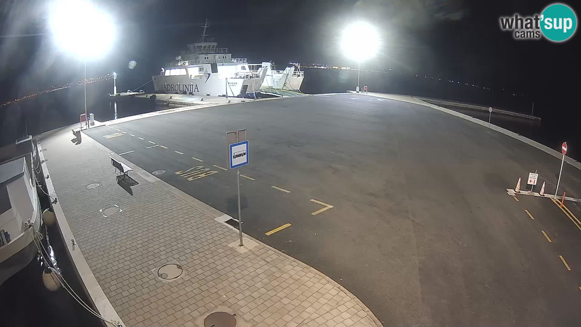 Tkon Live cam – ferry – Dalmatia – Croatia