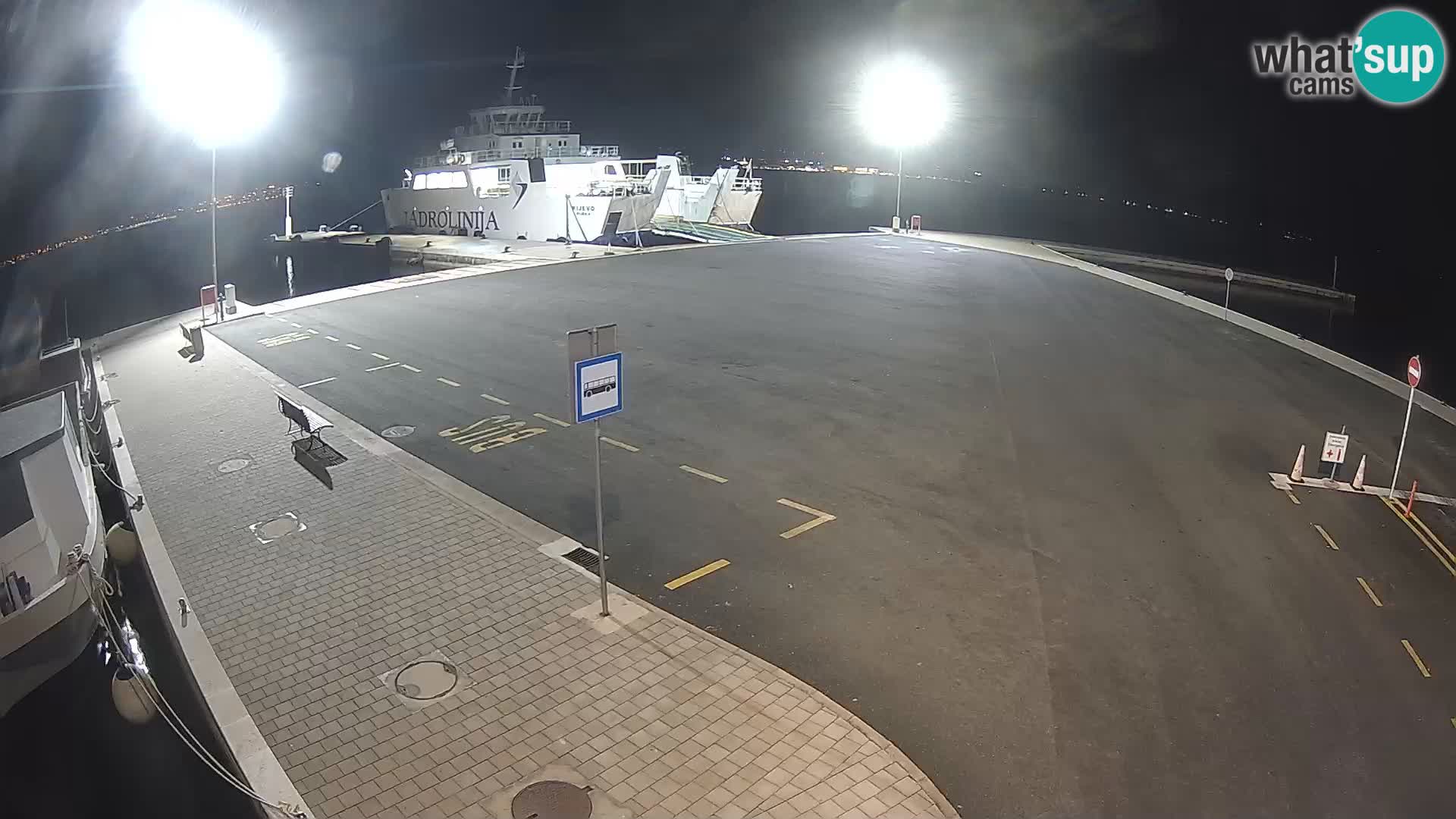 Tkon Live cam – ferry – Dalmatia – Croatia