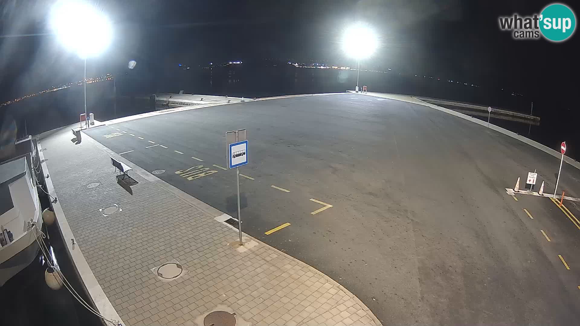 Tkon Live cam – ferry – Dalmatia – Croatia