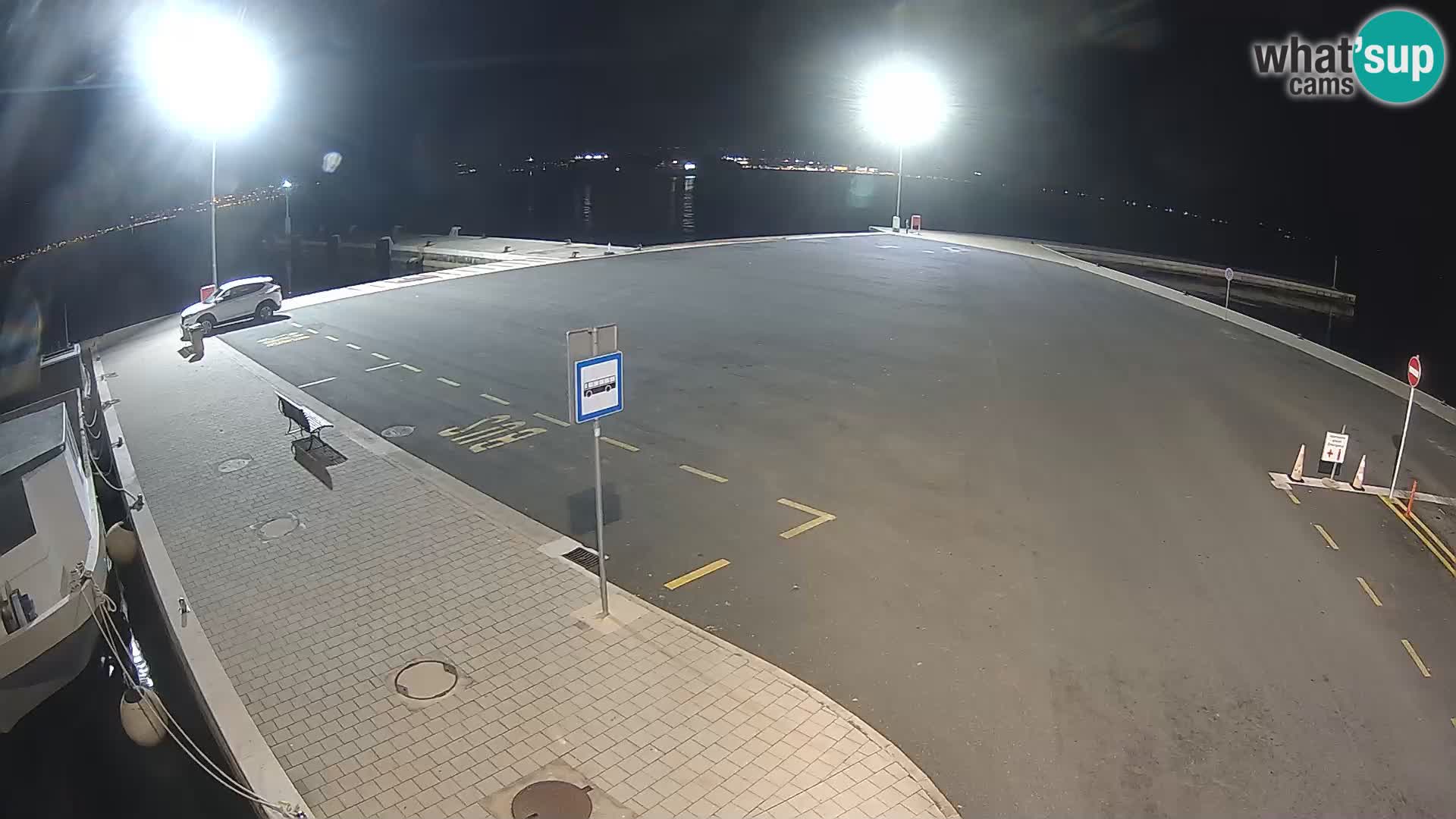 Tkon Live cam – traghetto – Dalmazia – Croazia