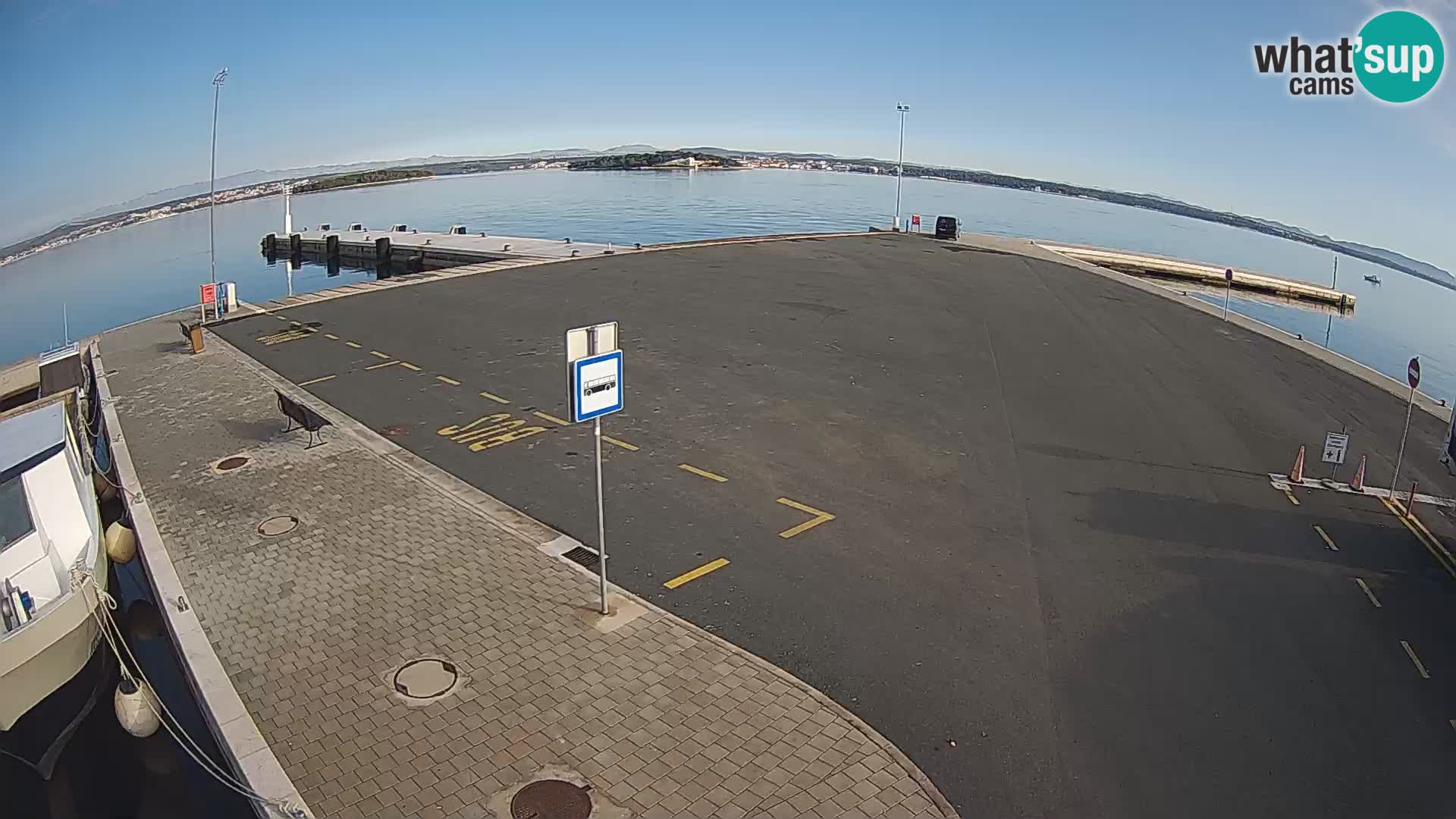 Tkon Live cam – ferry – Dalmatia – Croatia