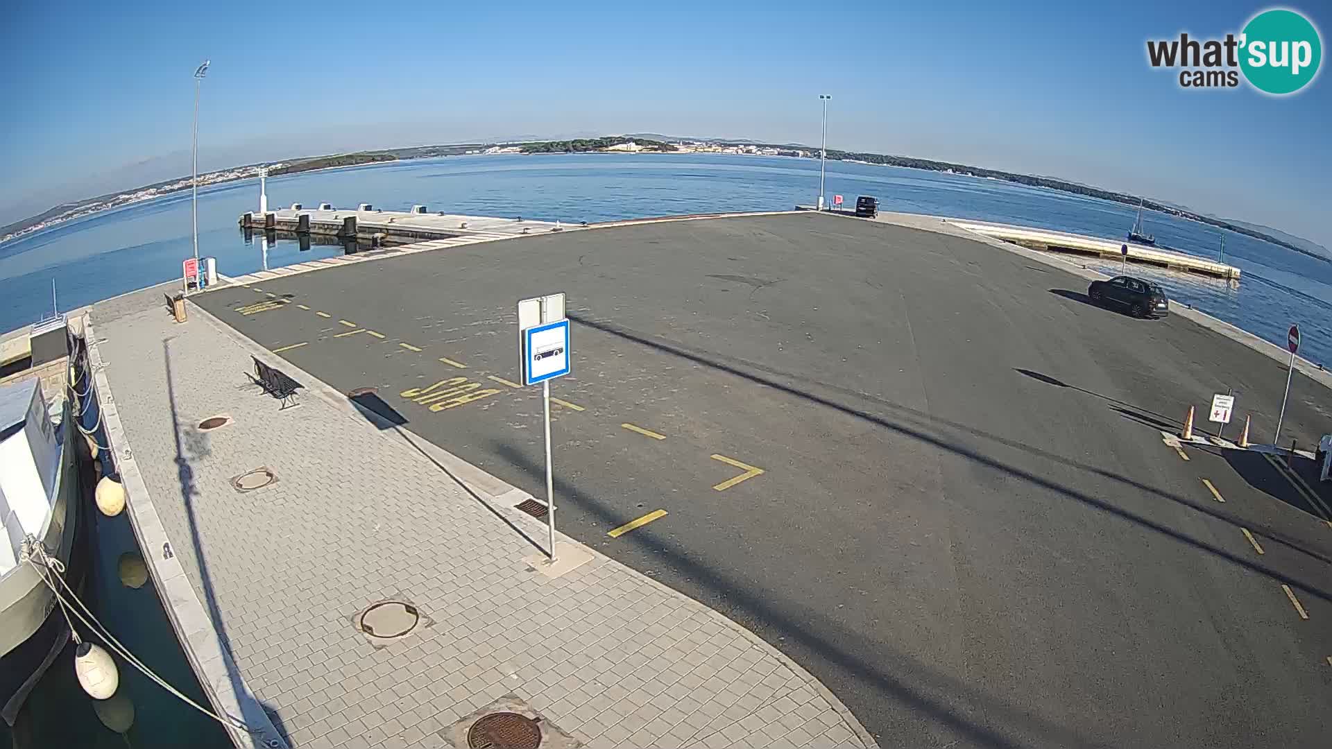 Tkon Live cam – ferry – Dalmatia – Croatia