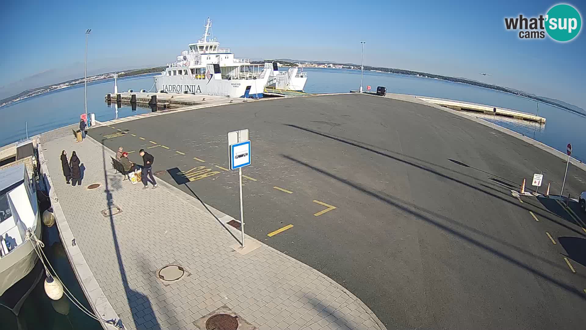 Tkon camera en vivo – Transportar – Dalmacia – Croacia