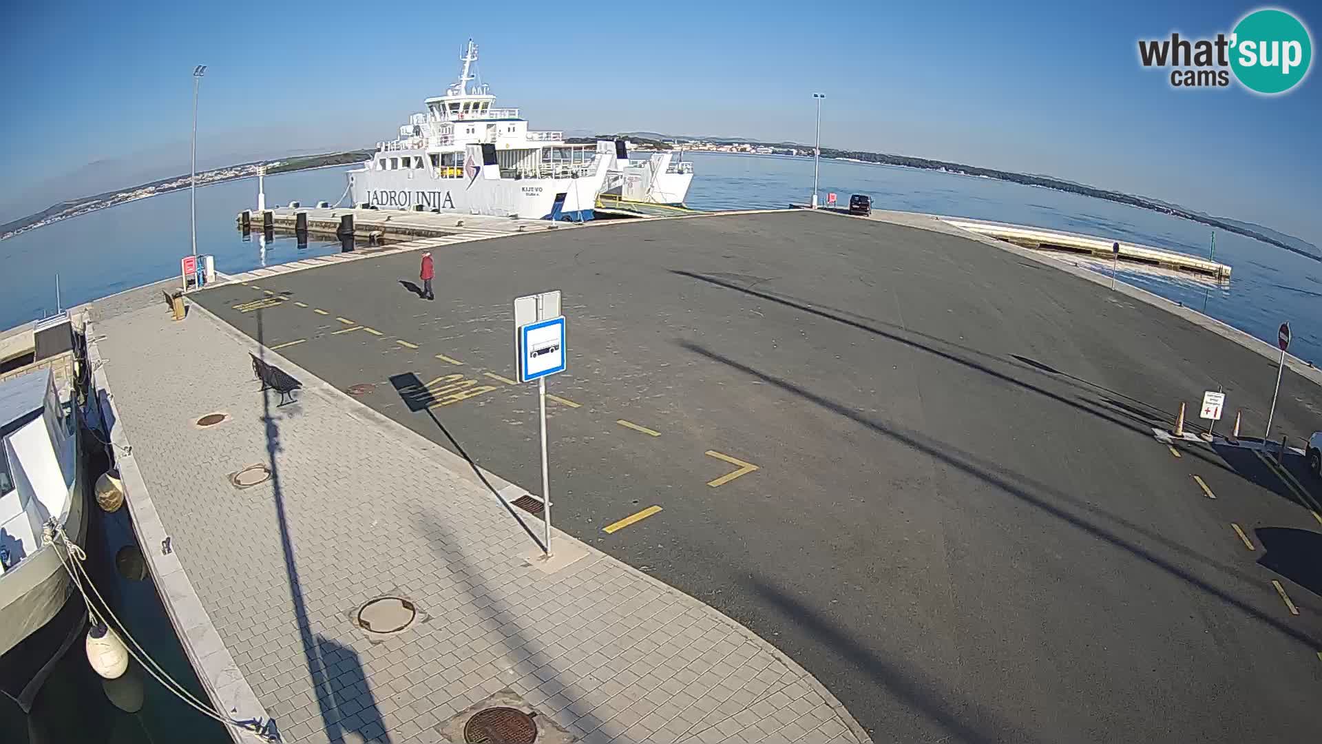 Tkon Live cam – traghetto – Dalmazia – Croazia