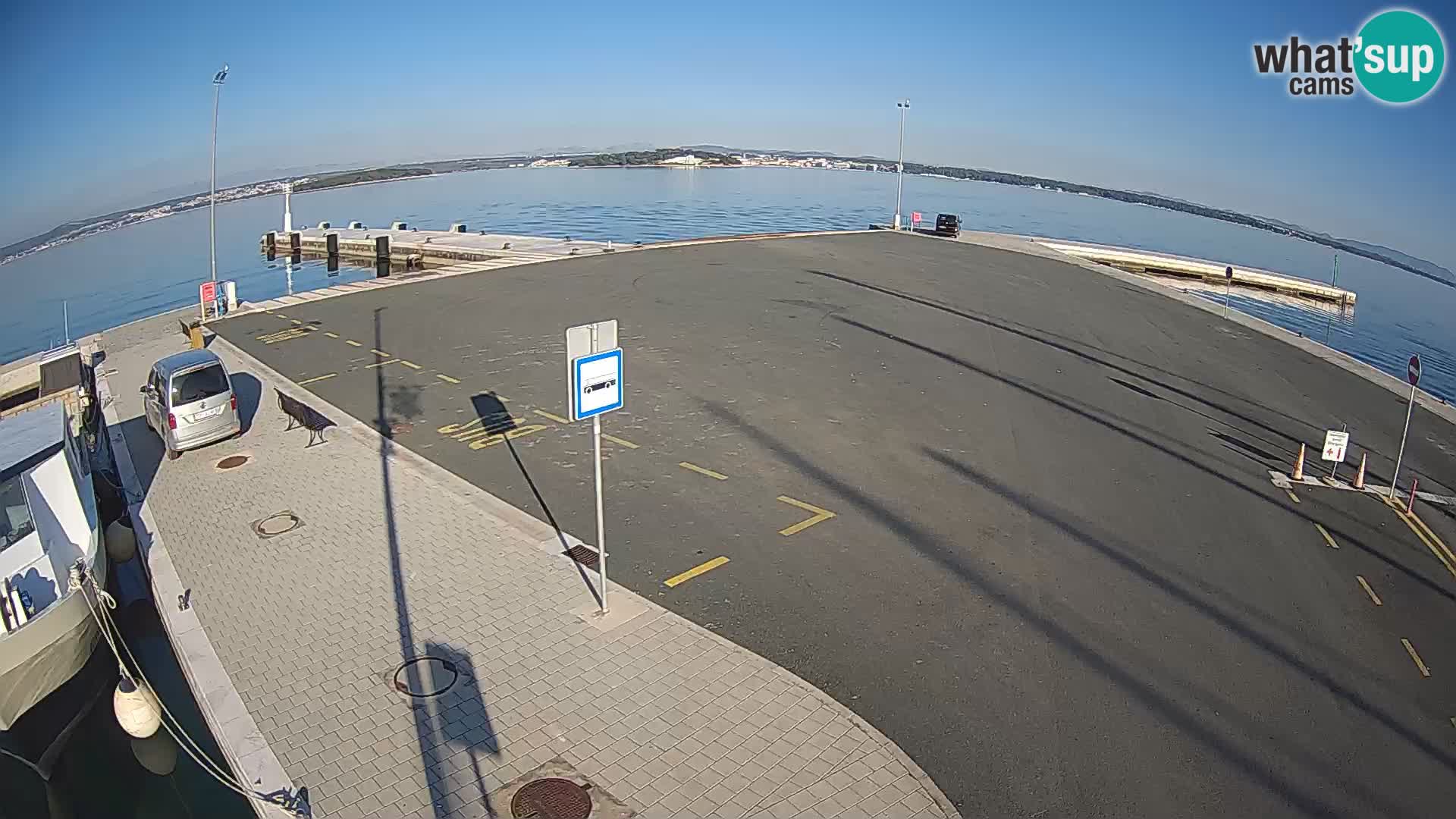 Tkon camera en vivo – Transportar – Dalmacia – Croacia