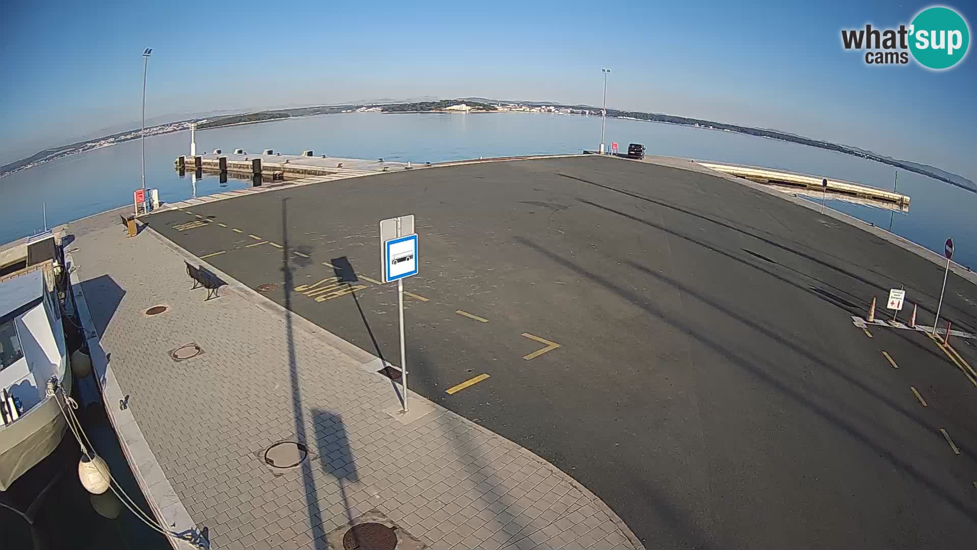 Tkon Live cam – traghetto – Dalmazia – Croazia