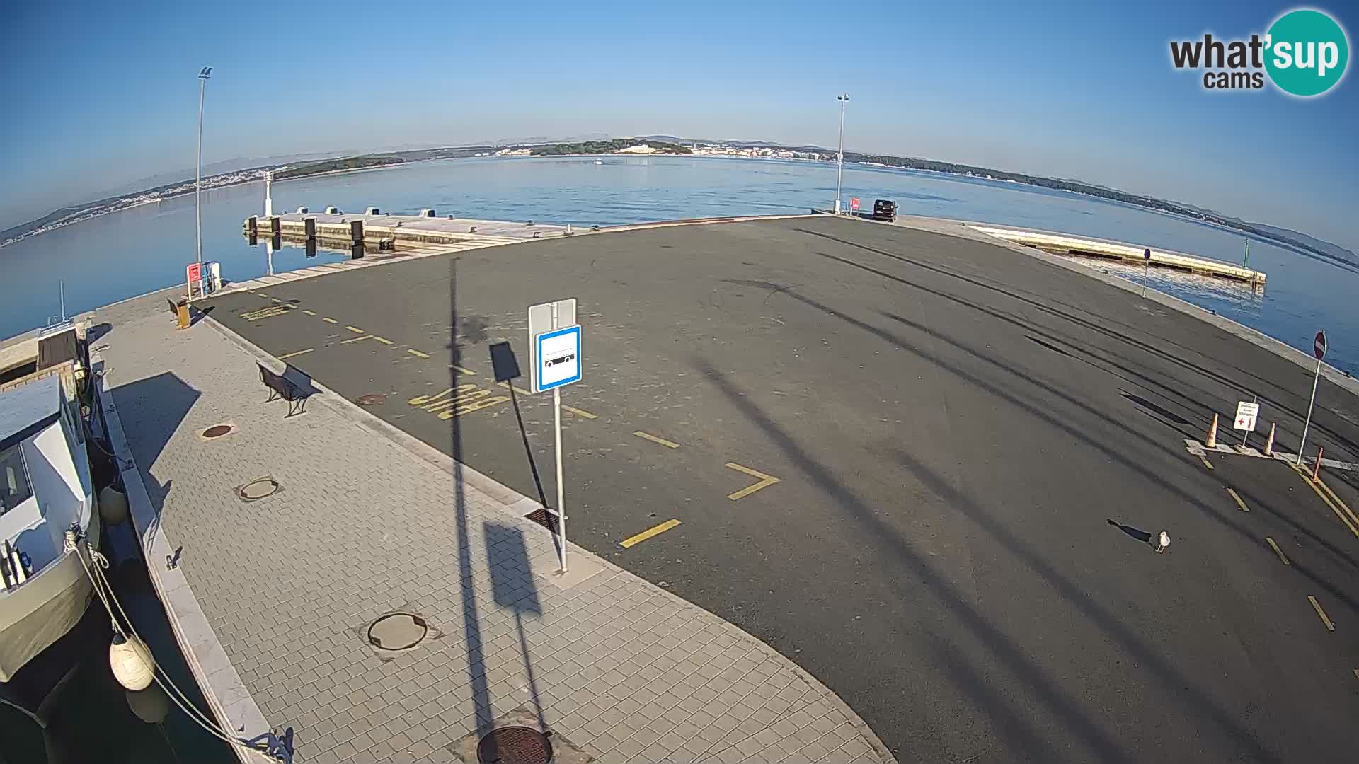 Tkon Live cam – traghetto – Dalmazia – Croazia