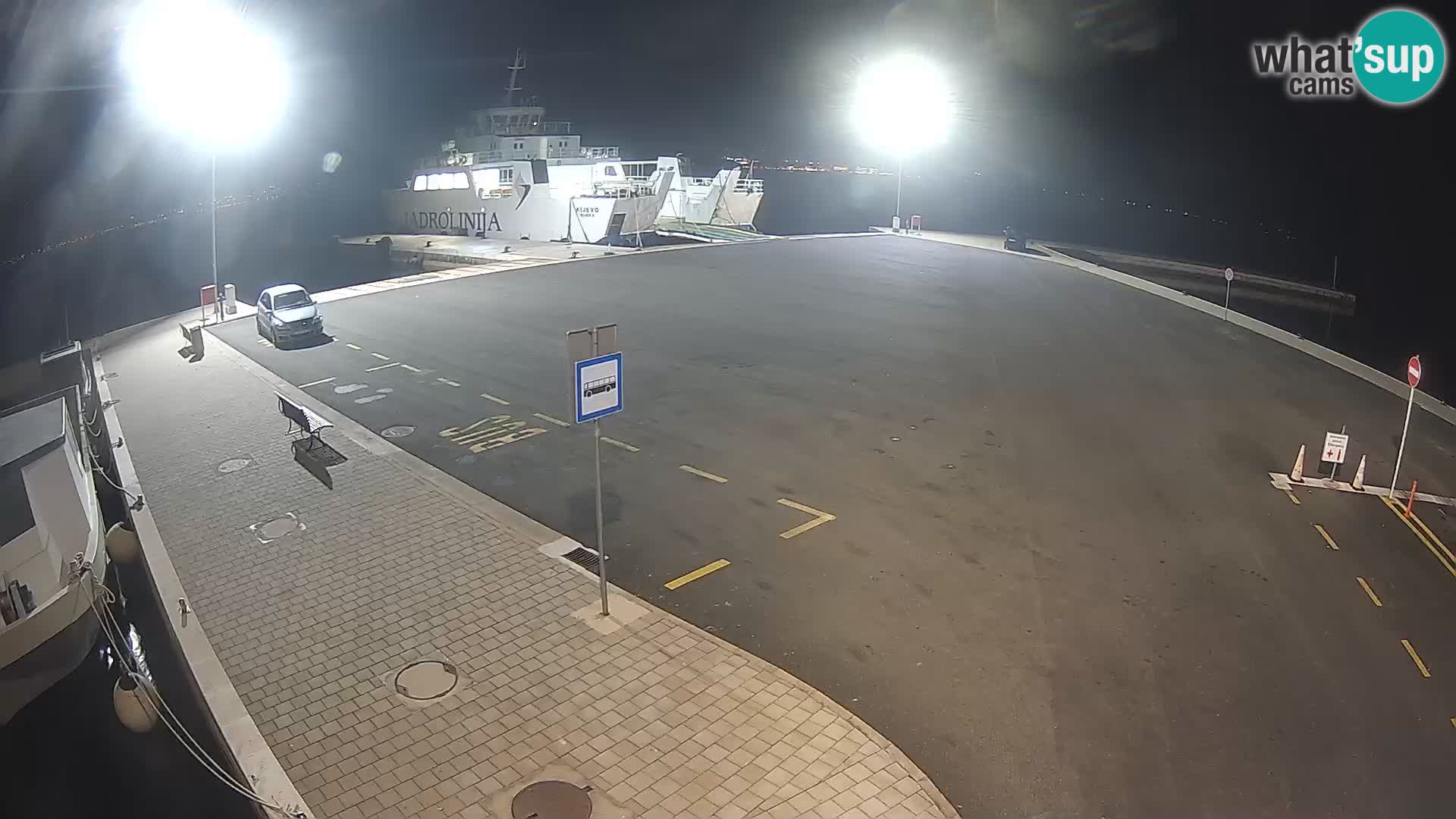 Tkon Live cam – ferry – Dalmatia – Croatia