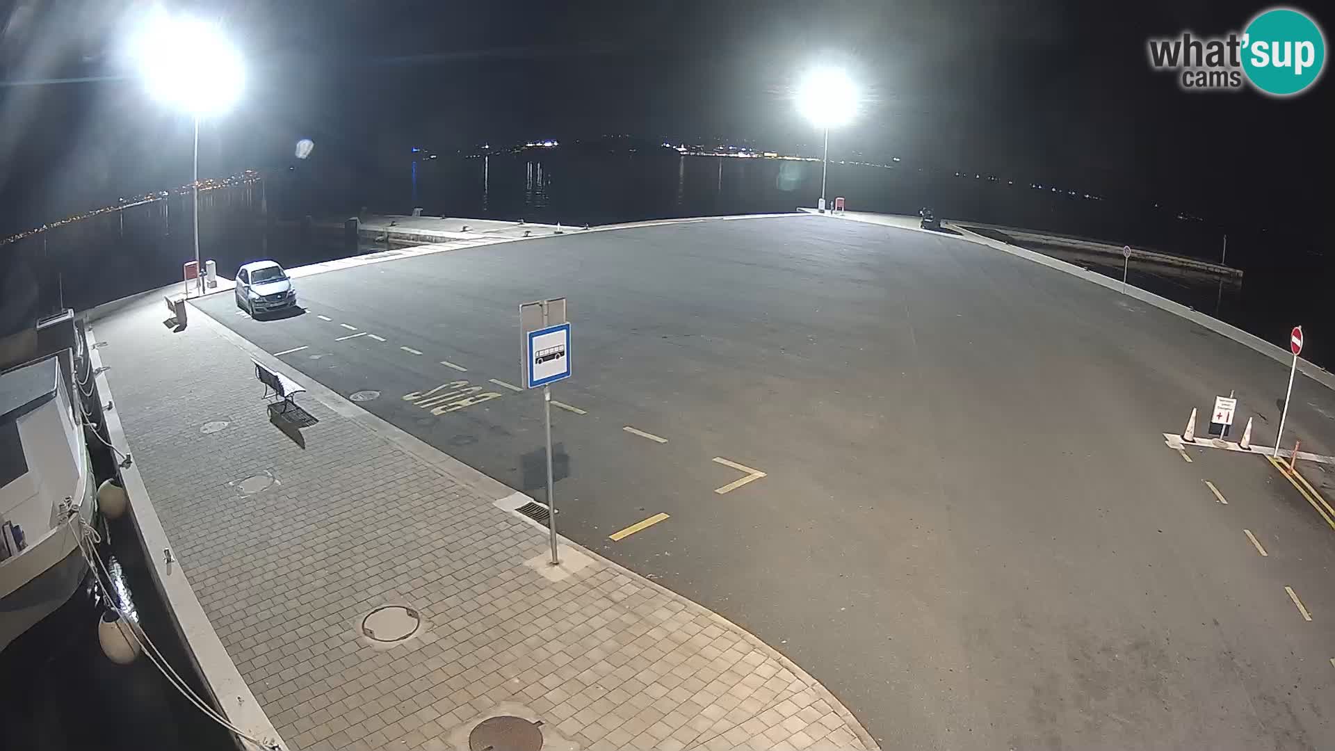 Tkon Live cam – ferry – Dalmatia – Croatia