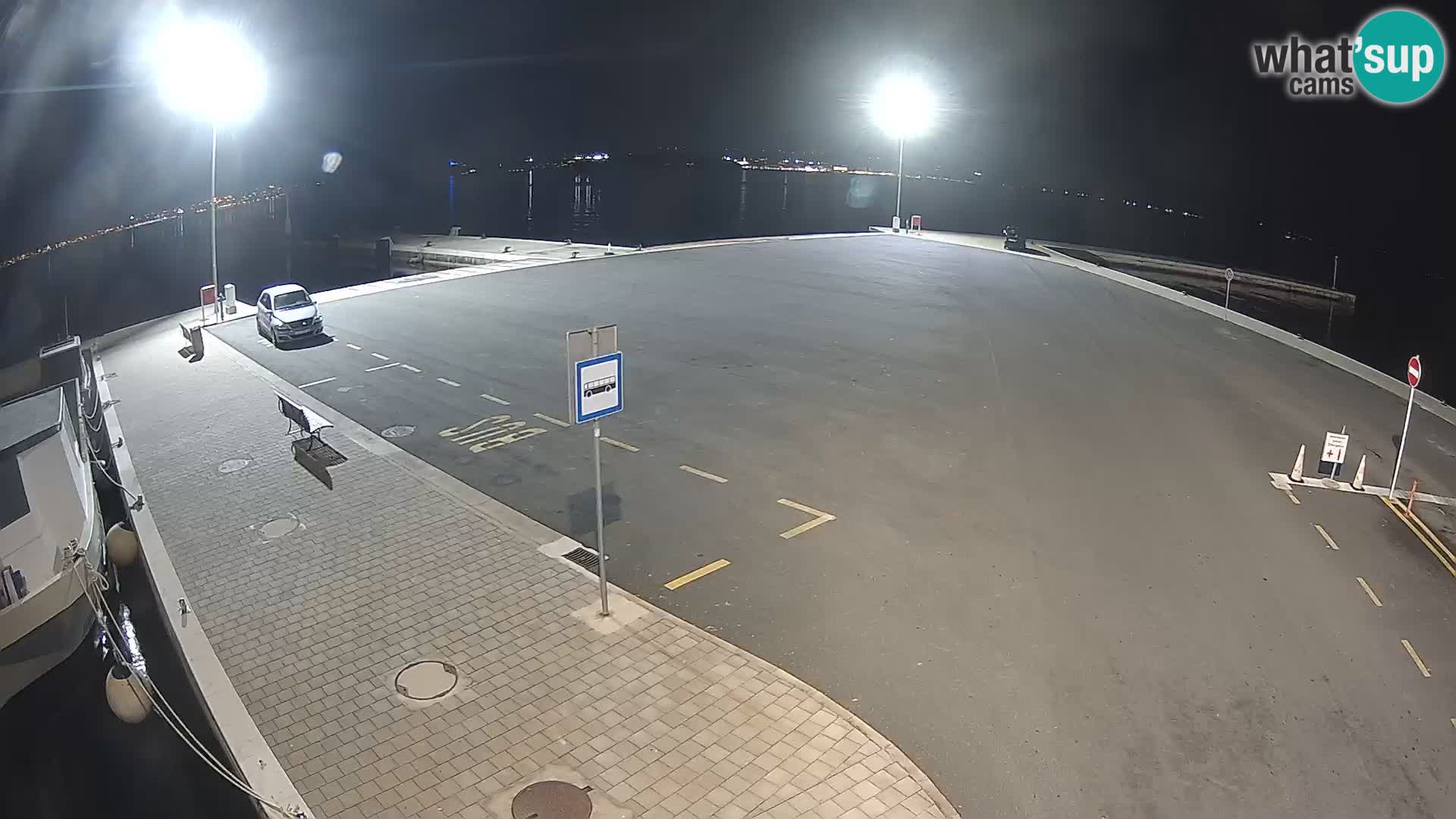 Tkon v živo – trajekt – Dalmacija – Hrvaška