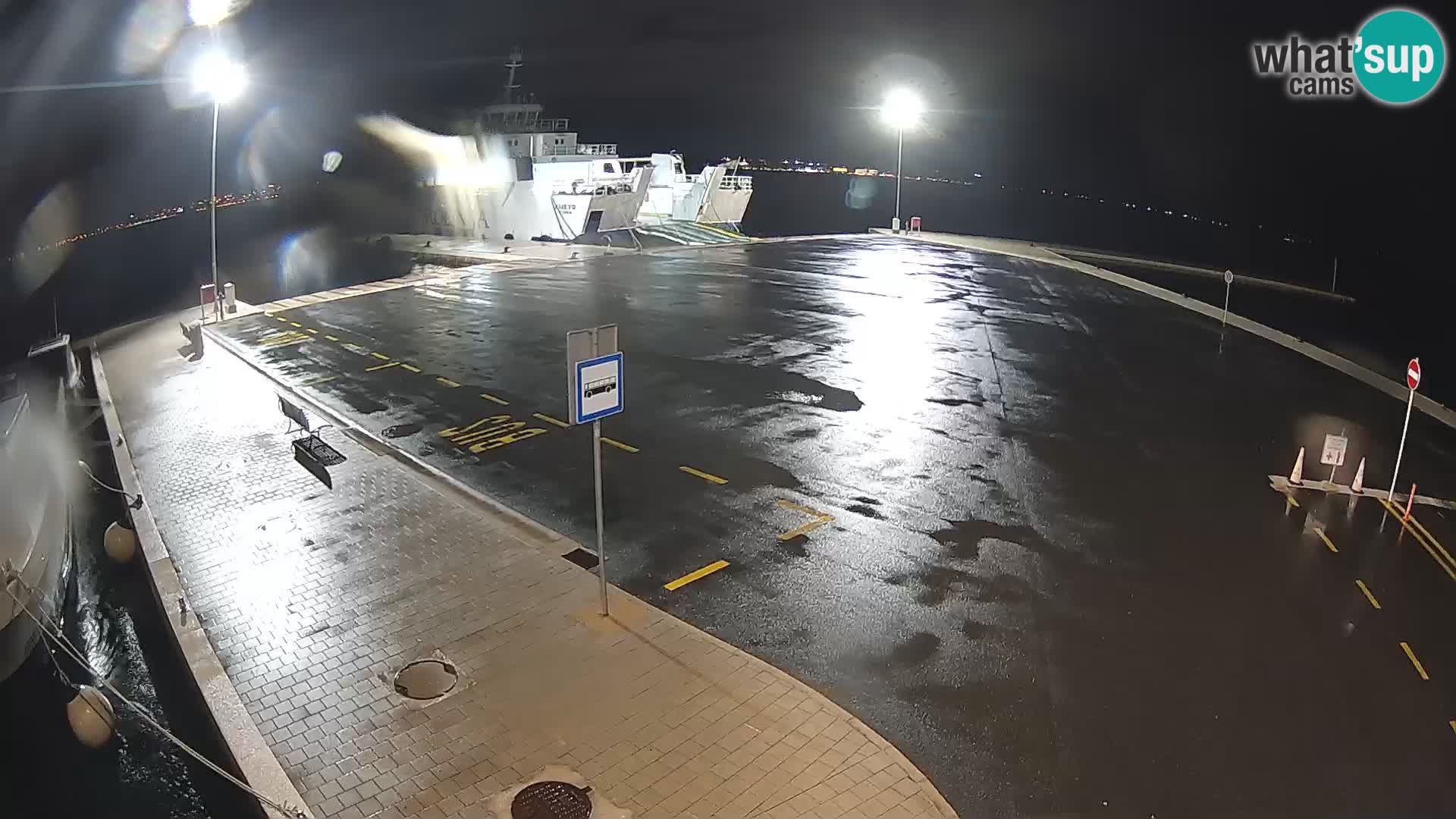 Tkon Live cam – ferry – Dalmatia – Croatia