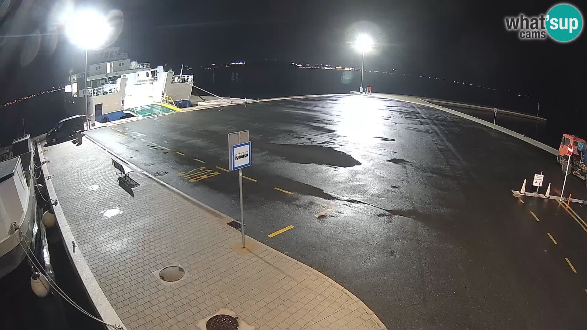 Tkon Live cam – ferry – Dalmatia – Croatia