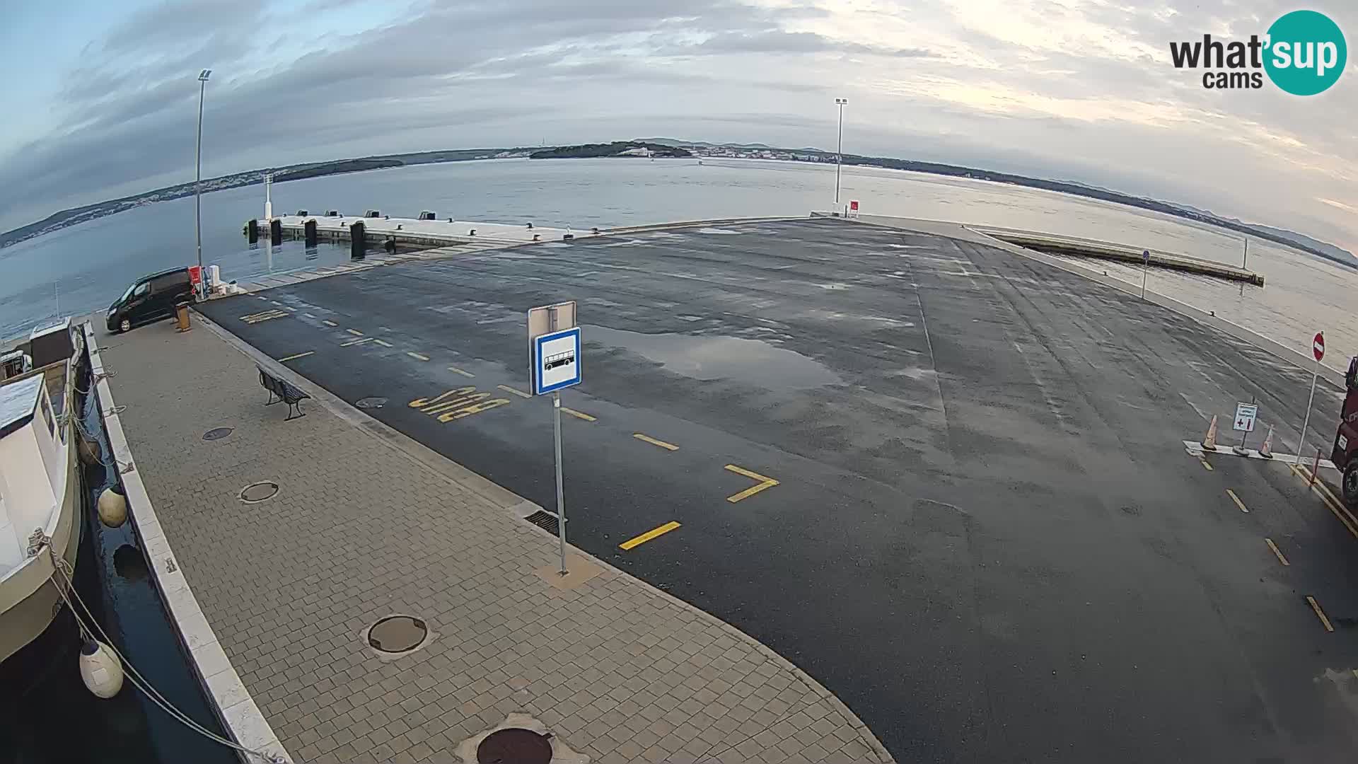 Tkon Live cam – traghetto – Dalmazia – Croazia