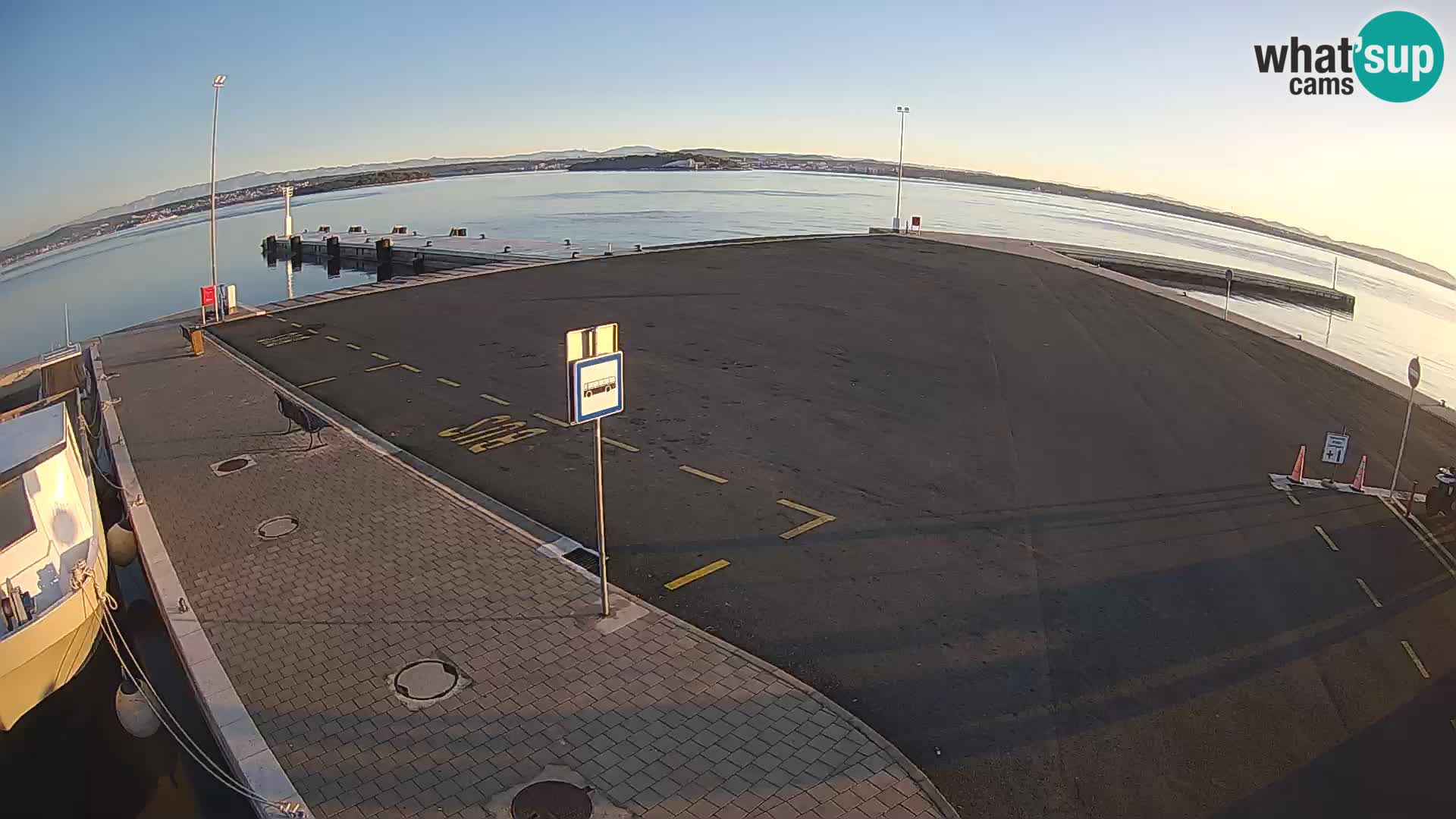 Tkon Live cam – ferry – Dalmatia – Croatia