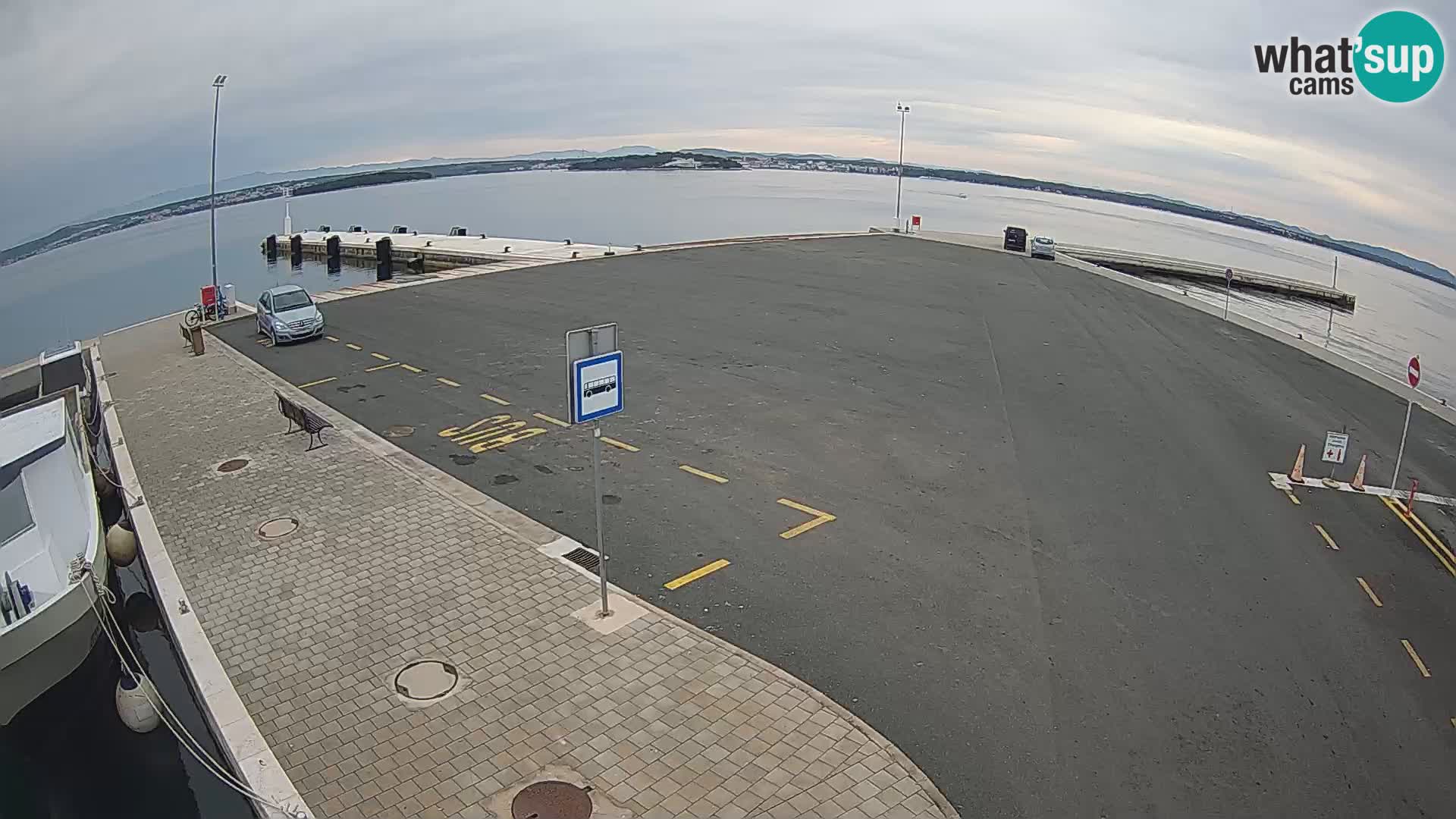 Tkon Live cam – traghetto – Dalmazia – Croazia