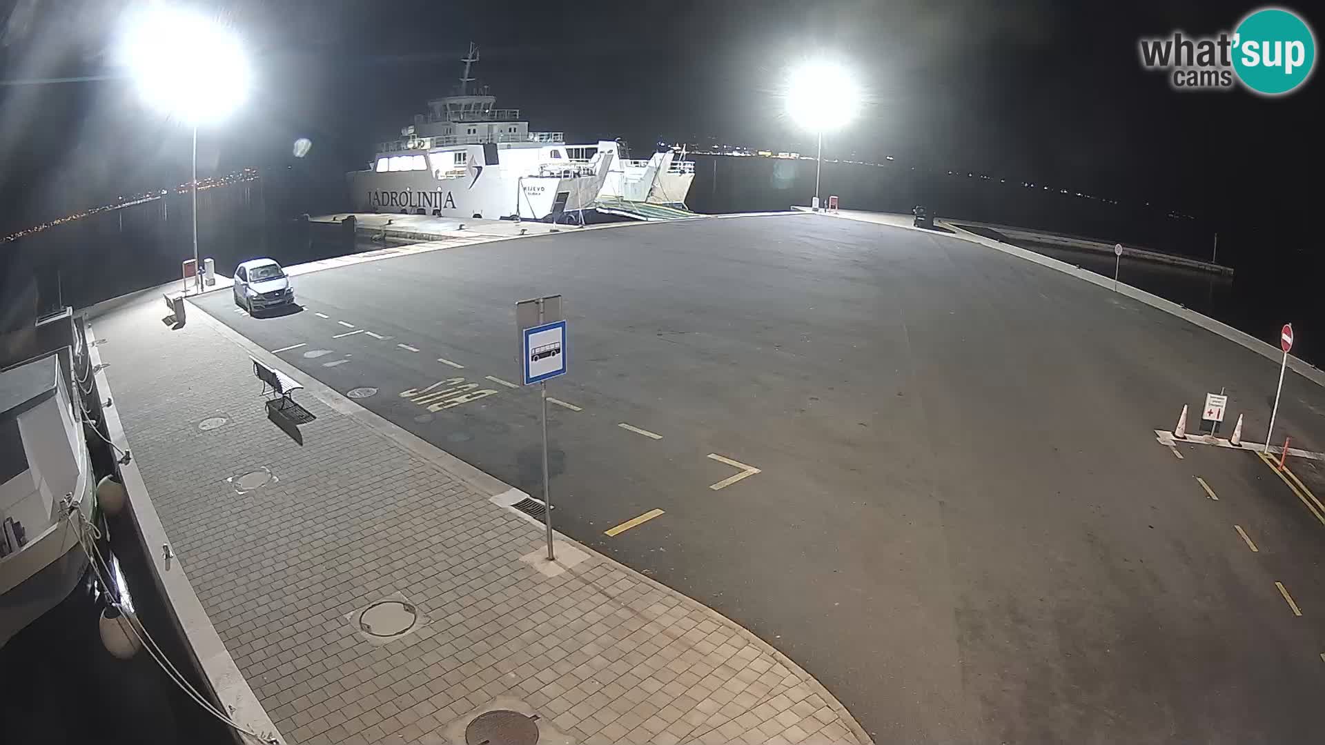 Tkon camera en vivo – Transportar – Dalmacia – Croacia