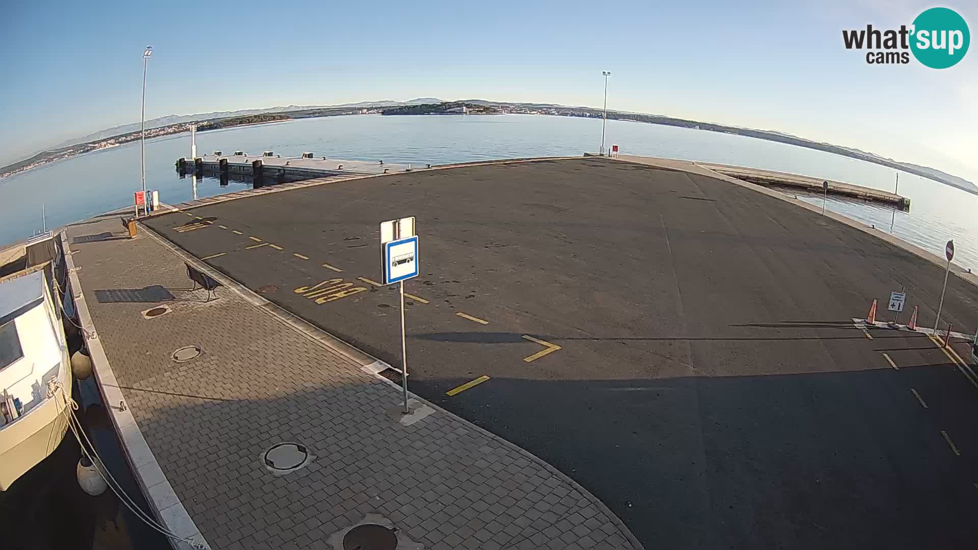 Tkon Live cam – traghetto – Dalmazia – Croazia