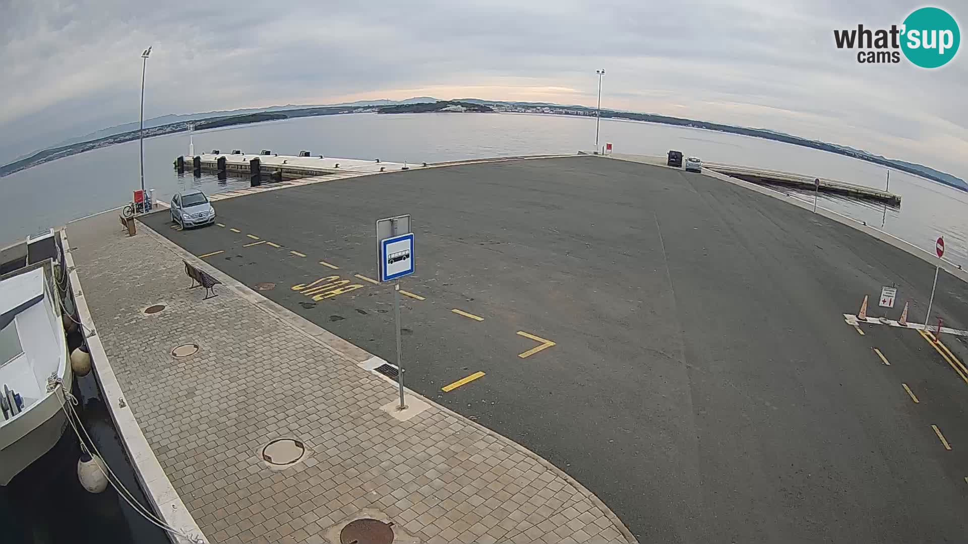 Tkon Live cam – ferry – Dalmatia – Croatia