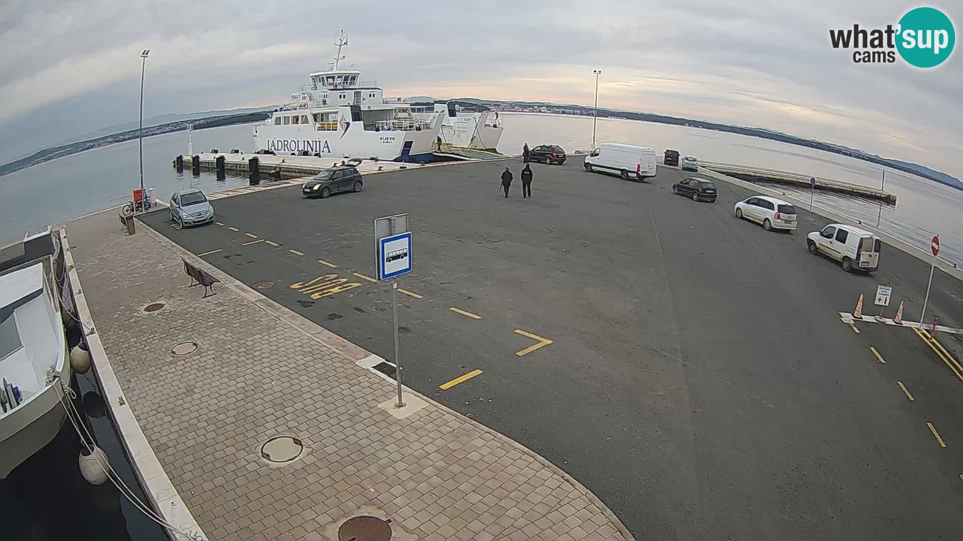 Tkon Live cam – ferry – Dalmatia – Croatia