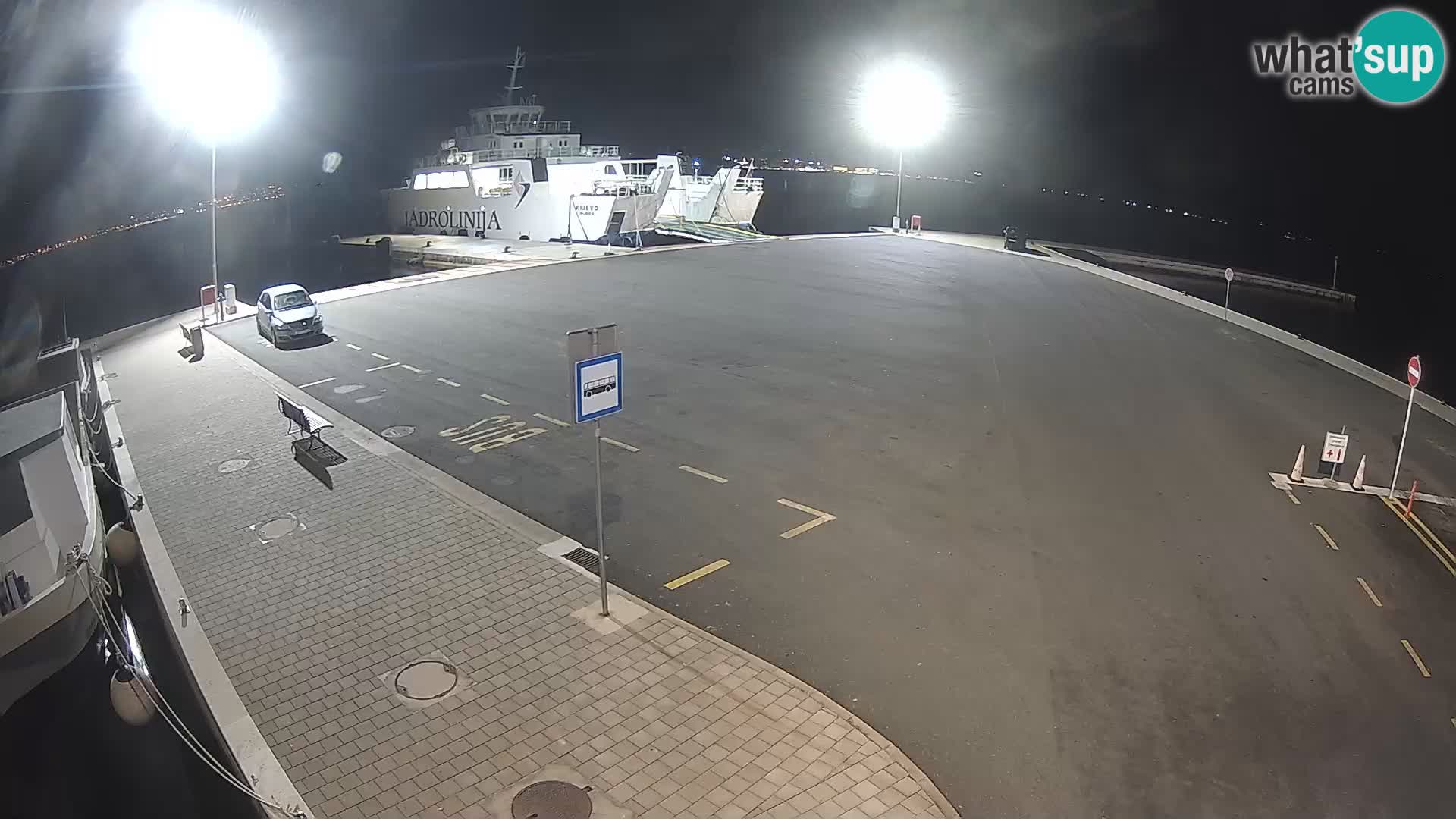 Tkon Live cam – ferry – Dalmatia – Croatia