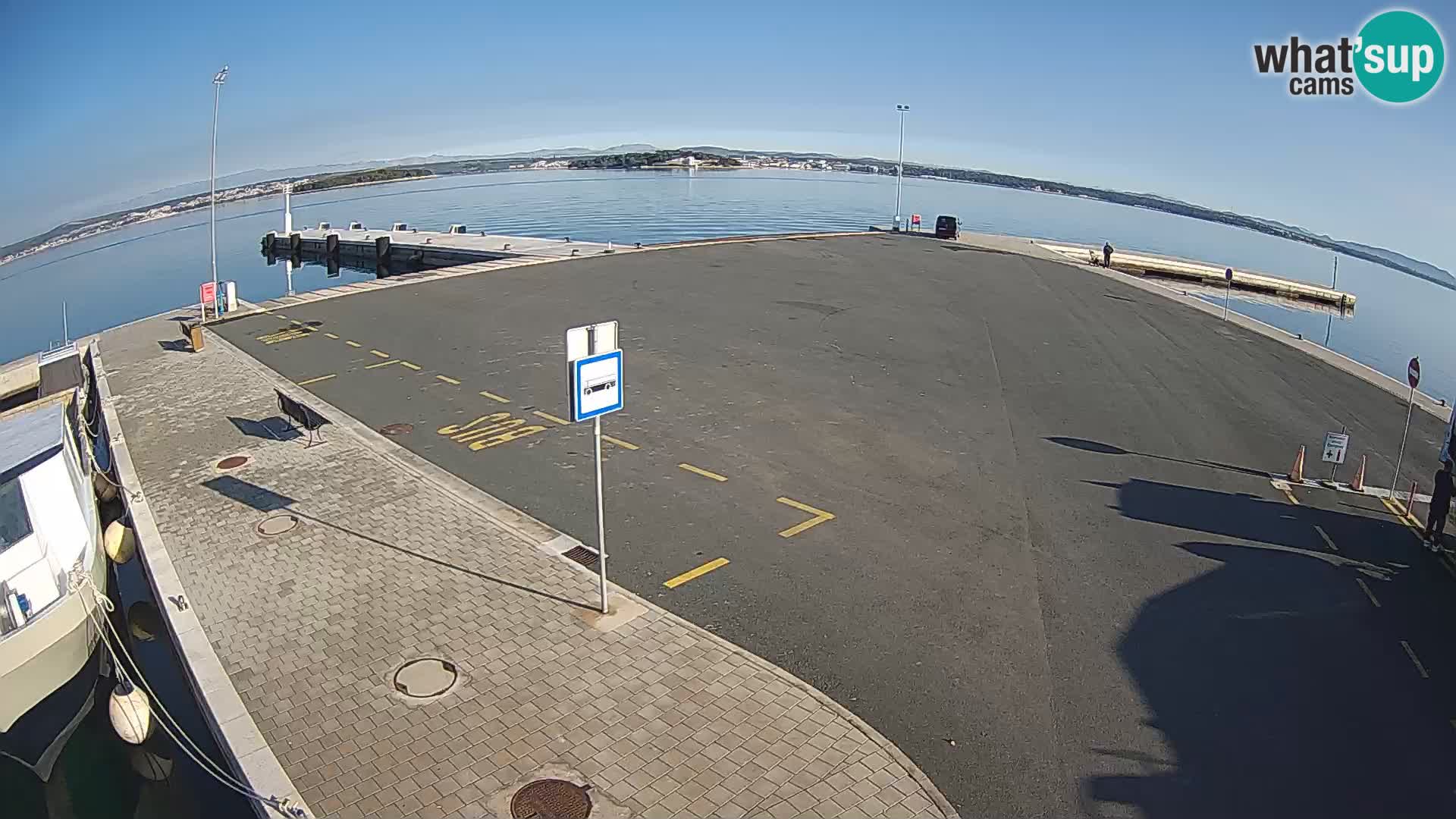 Tkon Live cam – Fähre – Dalmatien – Kroatien