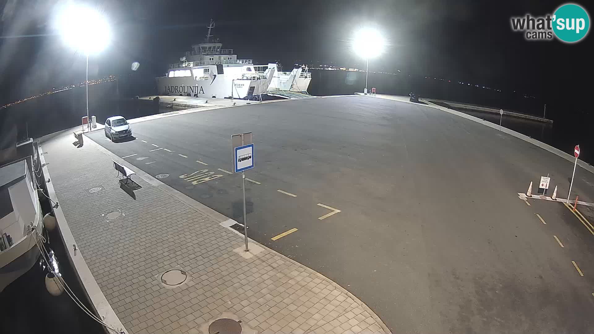 Tkon Live cam – ferry – Dalmatia – Croatia